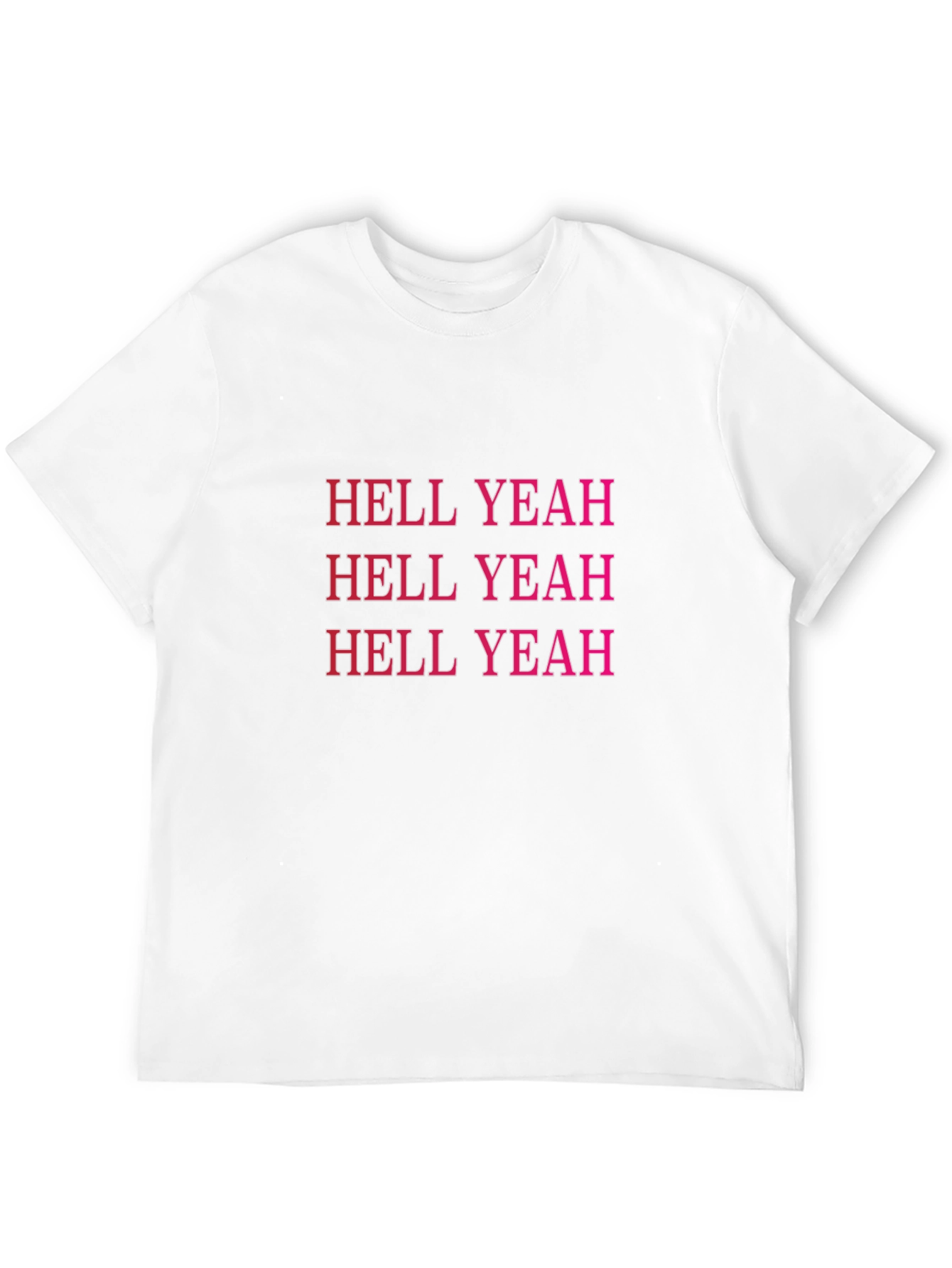 Black Hell Yeah Graphic Tee - Bold Statement T-Shirt view 12