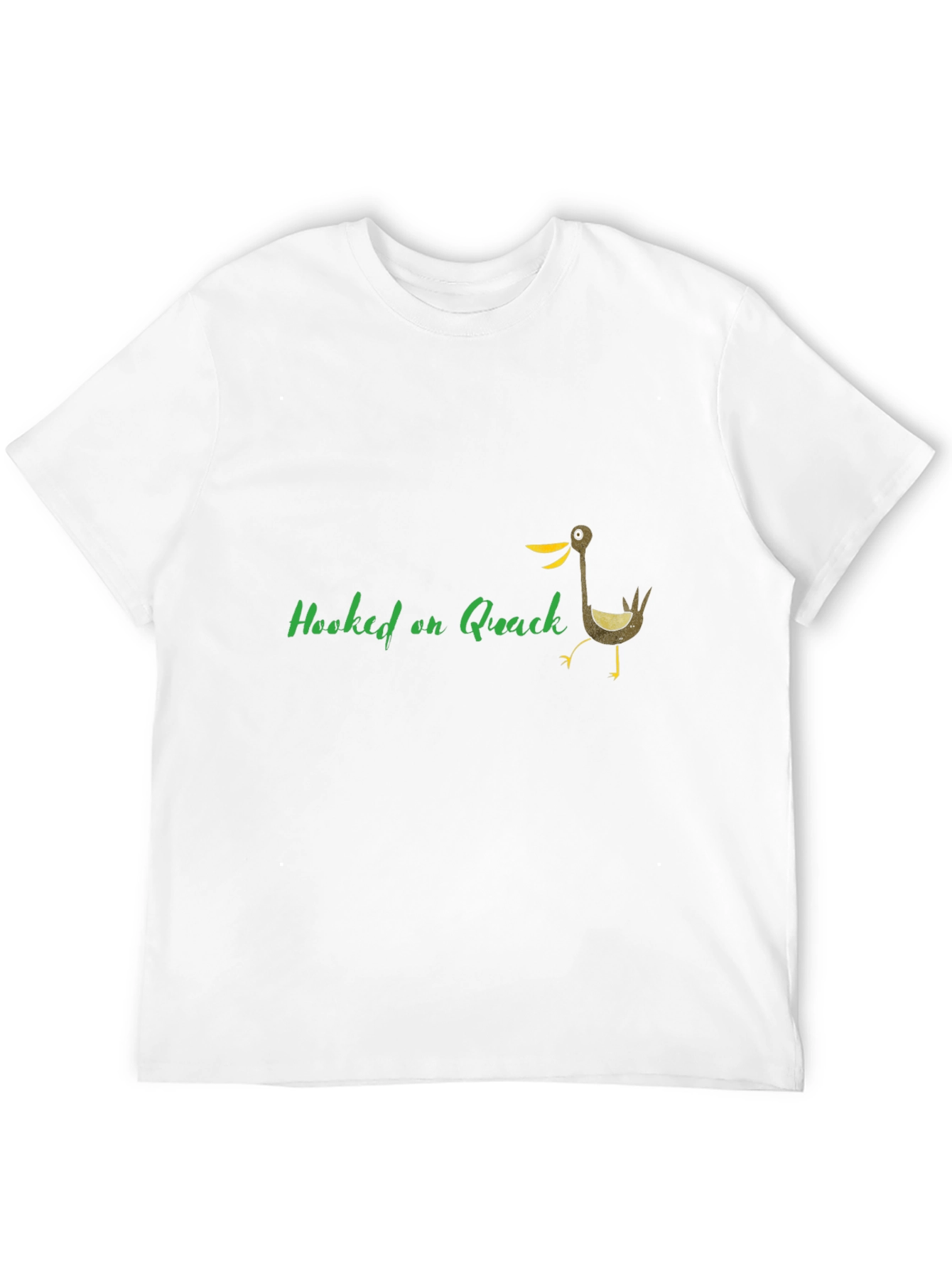 Black Hooked on Quack T-Shirt view 12