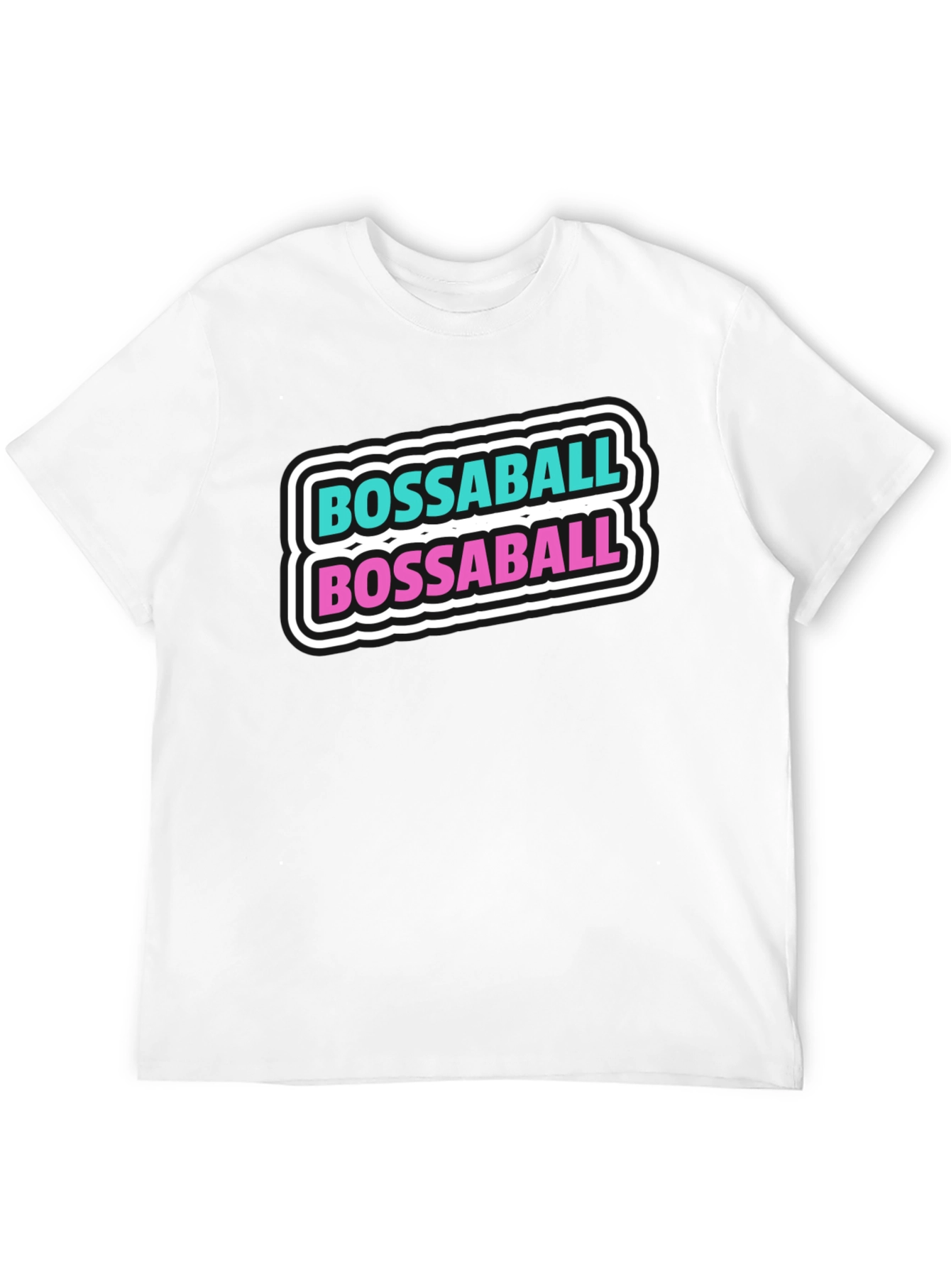 Black Bossaball Graphic T-Shirt - Black Casual Tee view 12