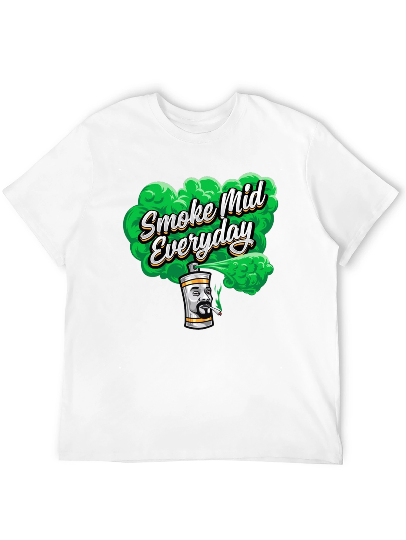 Black Smoke Mid Everyday T-Shirt view 12