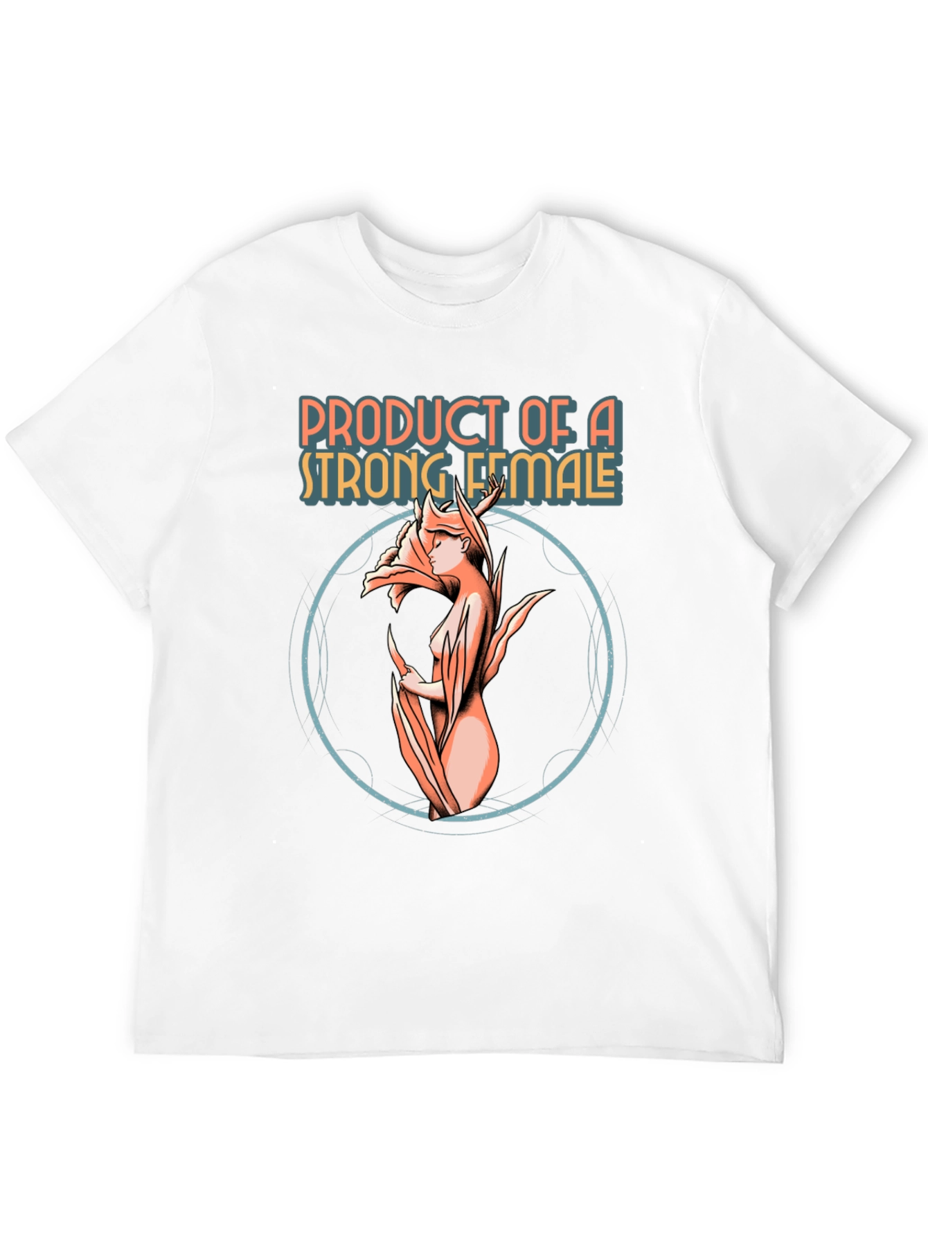 Black Strong Female Graphic Tee - Unique Design view 12