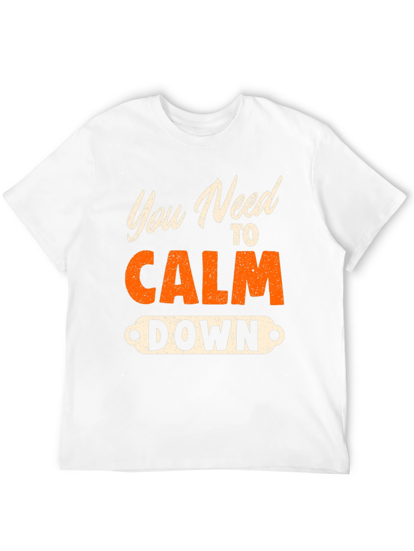 Black You Need to Calm Down Graphic Tee view 12
