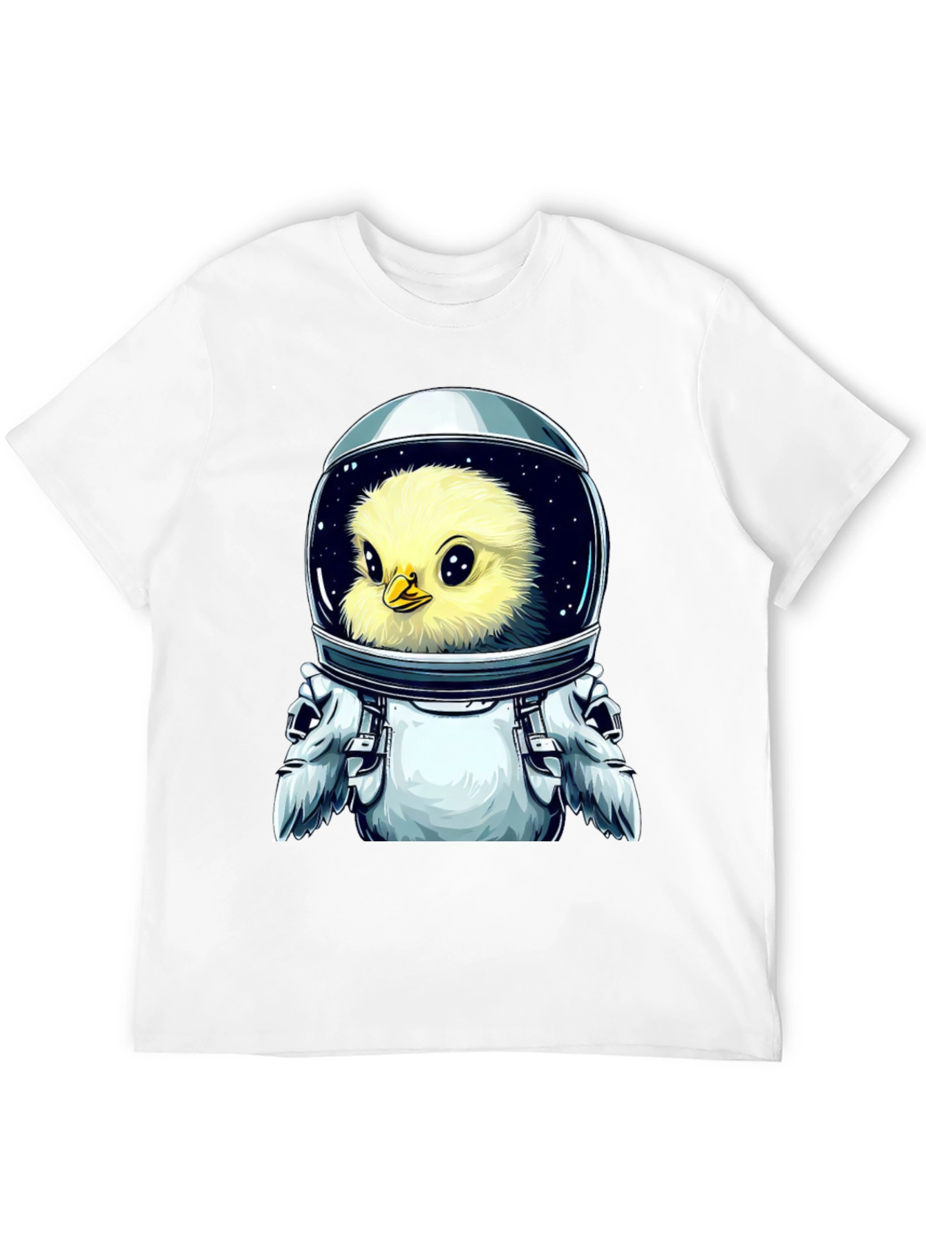 Black Astronaut Chick T-Shirt - Space Adventure view 12