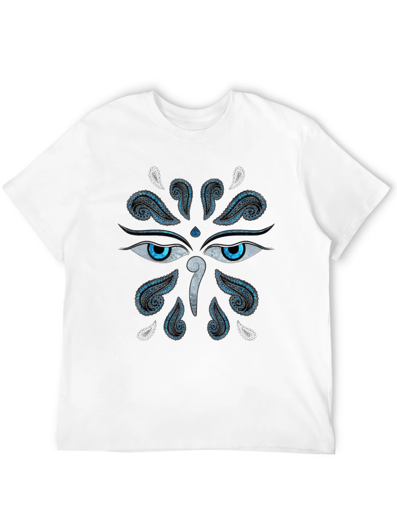 Third Eye Paisley Graphic Tee - Black - 12