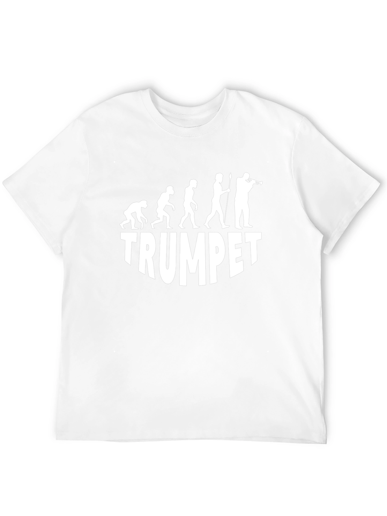 Black Trumpet Evolution T-Shirt - Musician Gift view 12