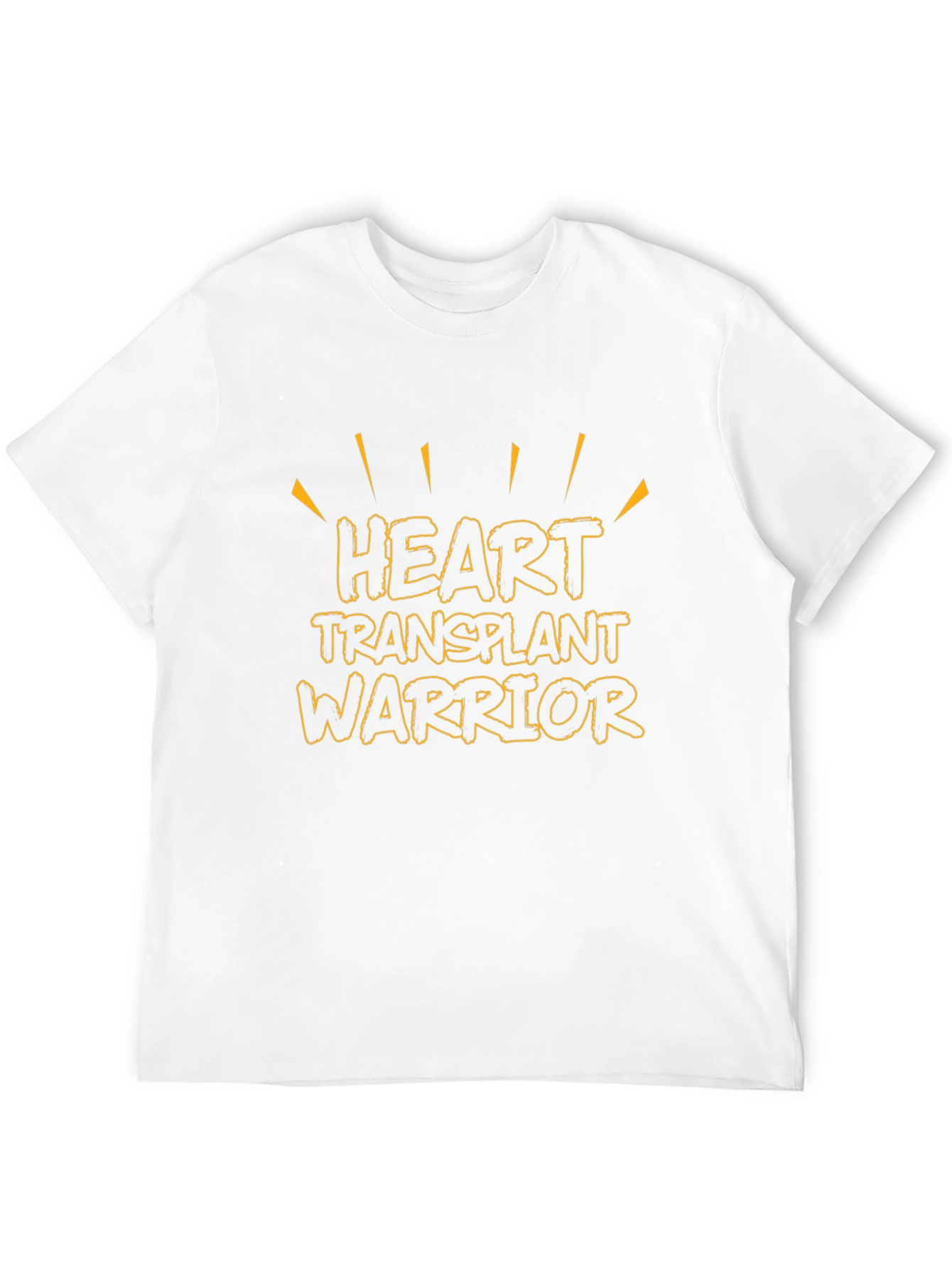 Black Heart Transplant Warrior T-Shirt - Black Graphic Tee view 12