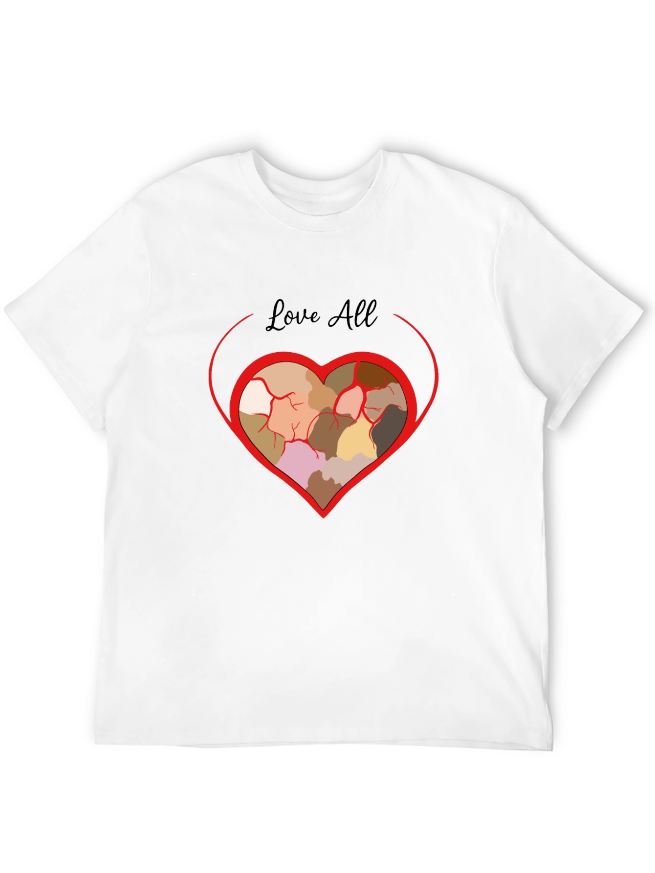Black Love All Diversity T-Shirt view 12