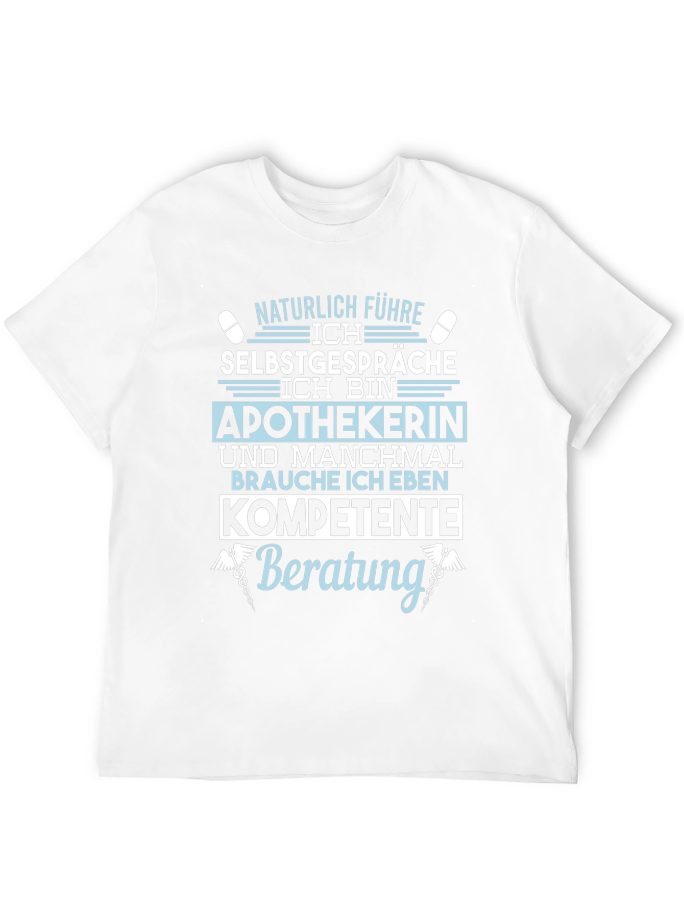 Black Apothekerin T-Shirt - Pharmacist Design view 12