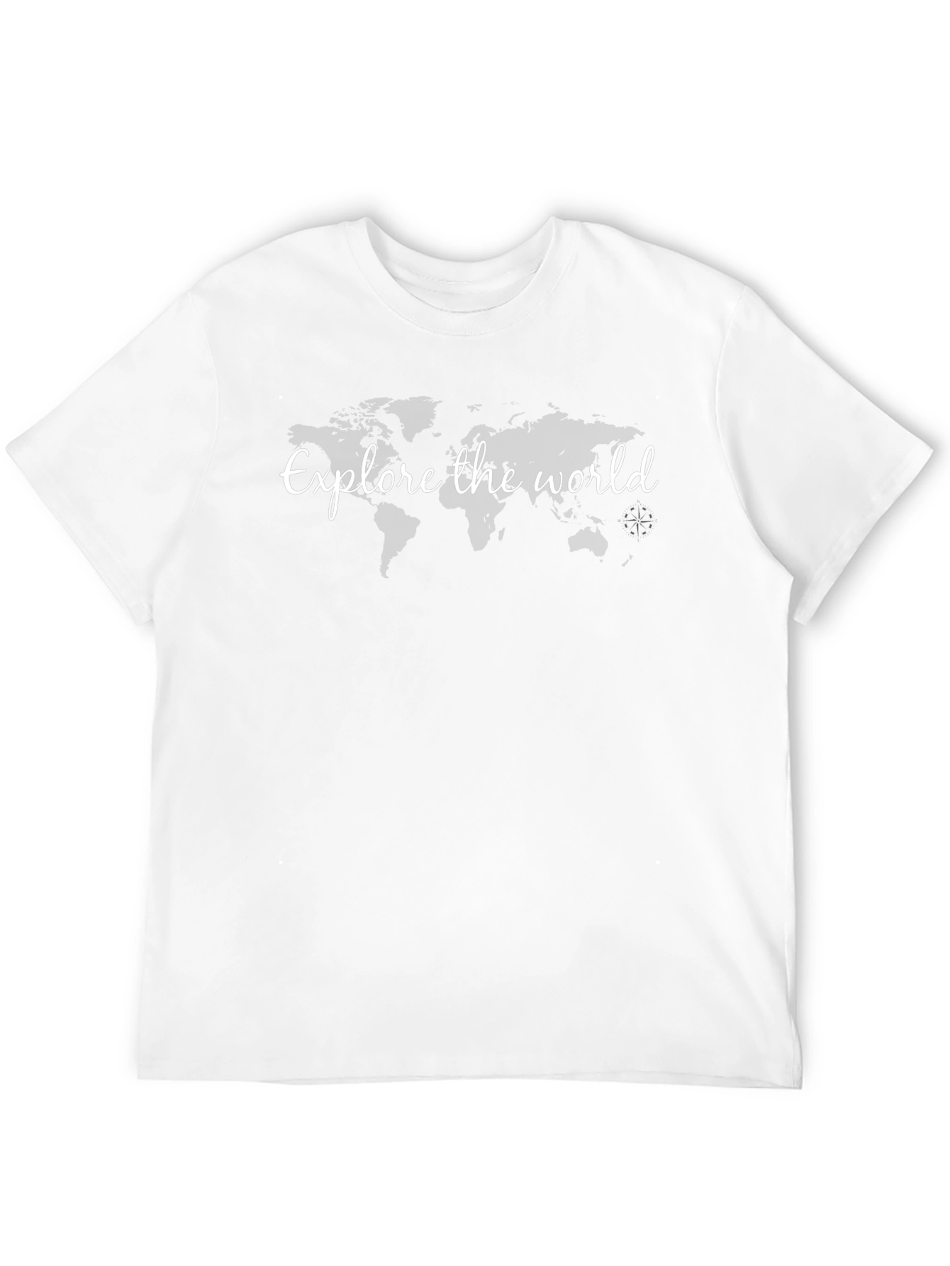 Black Explore the World Graphic Tee - Black view 12