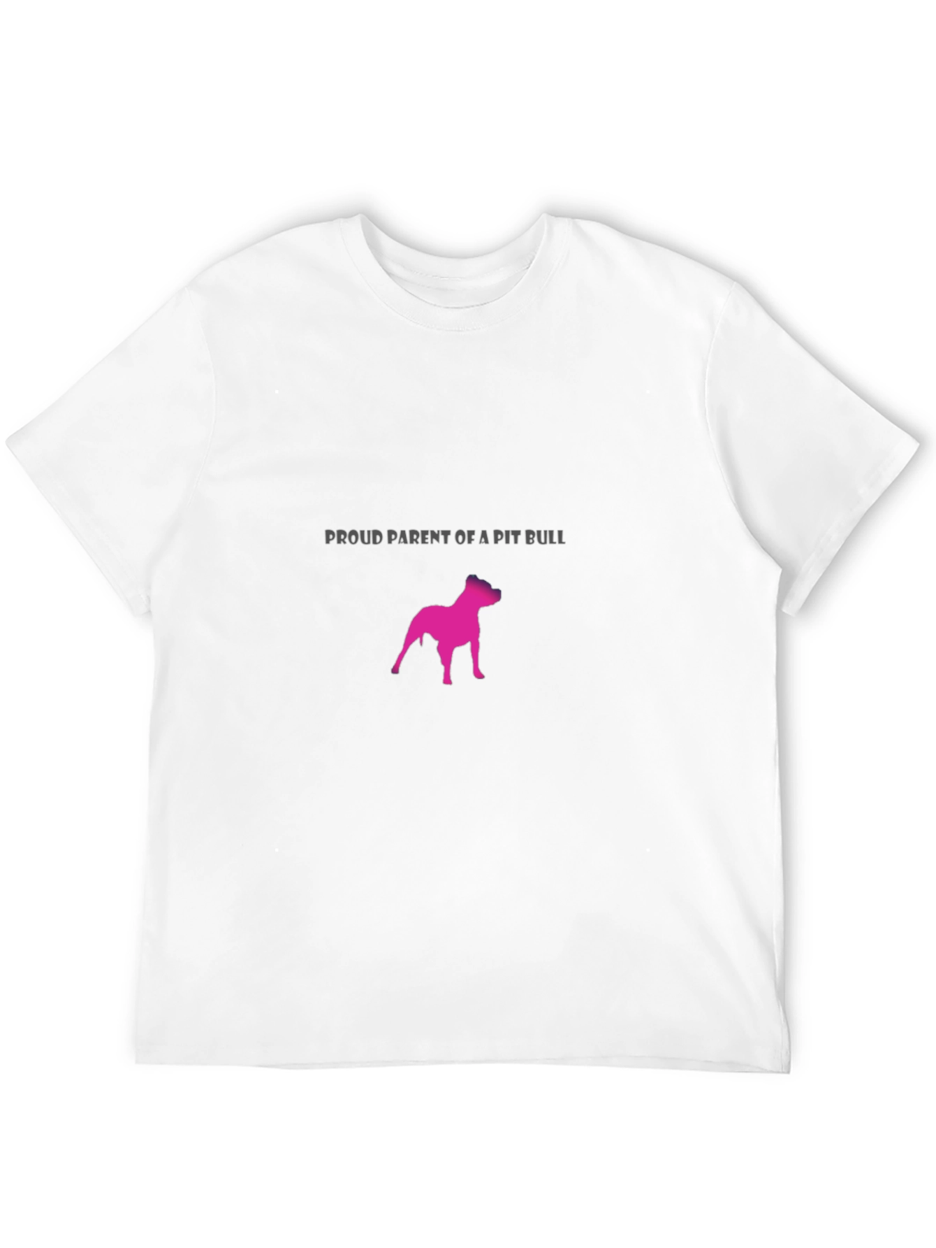Black Proud Parent Pit Bull T-Shirt - Black view 12