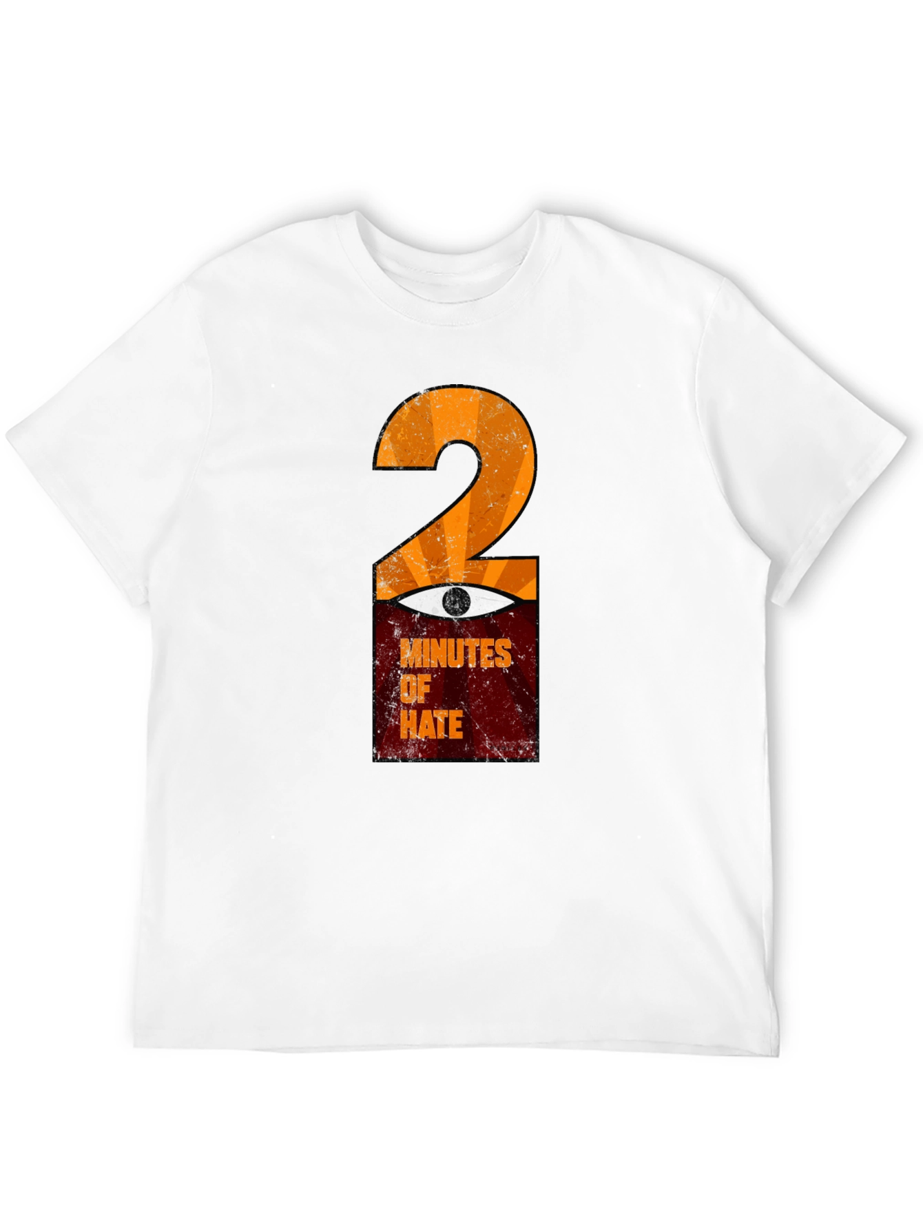 Black 2 Minutes of Hate Graphic T-Shirt view 12