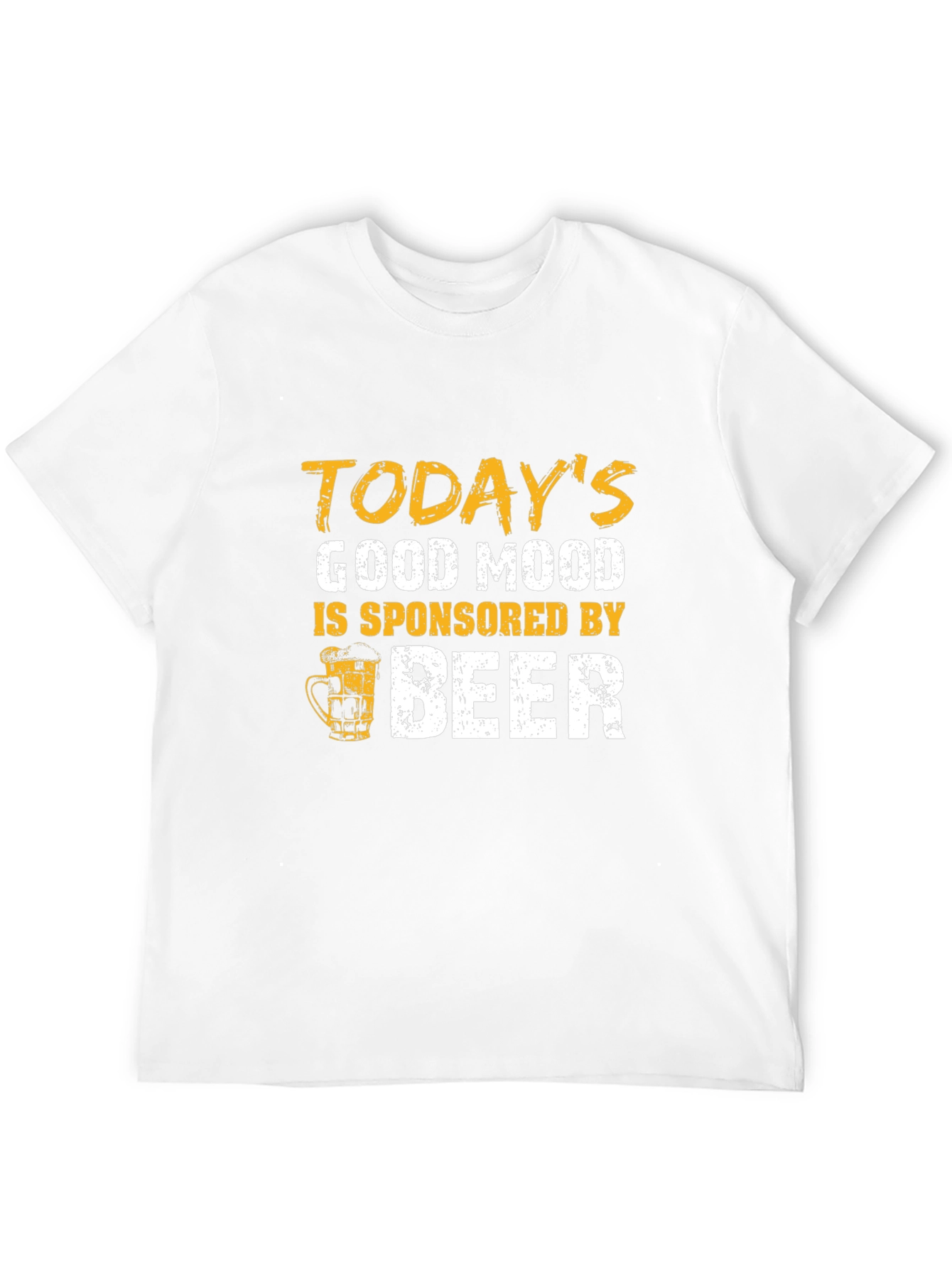 Black Today's Good Mood Beer Graphic Tee view 12