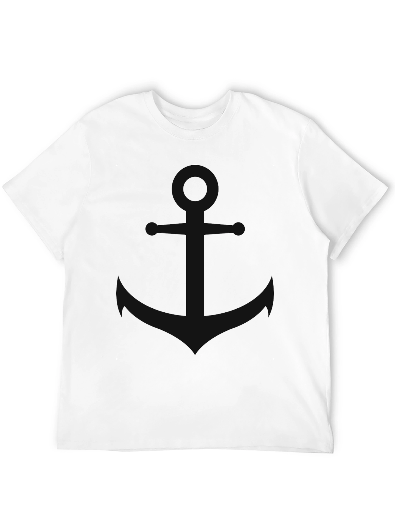 Black Black Anchor Graphic T-Shirt view 12