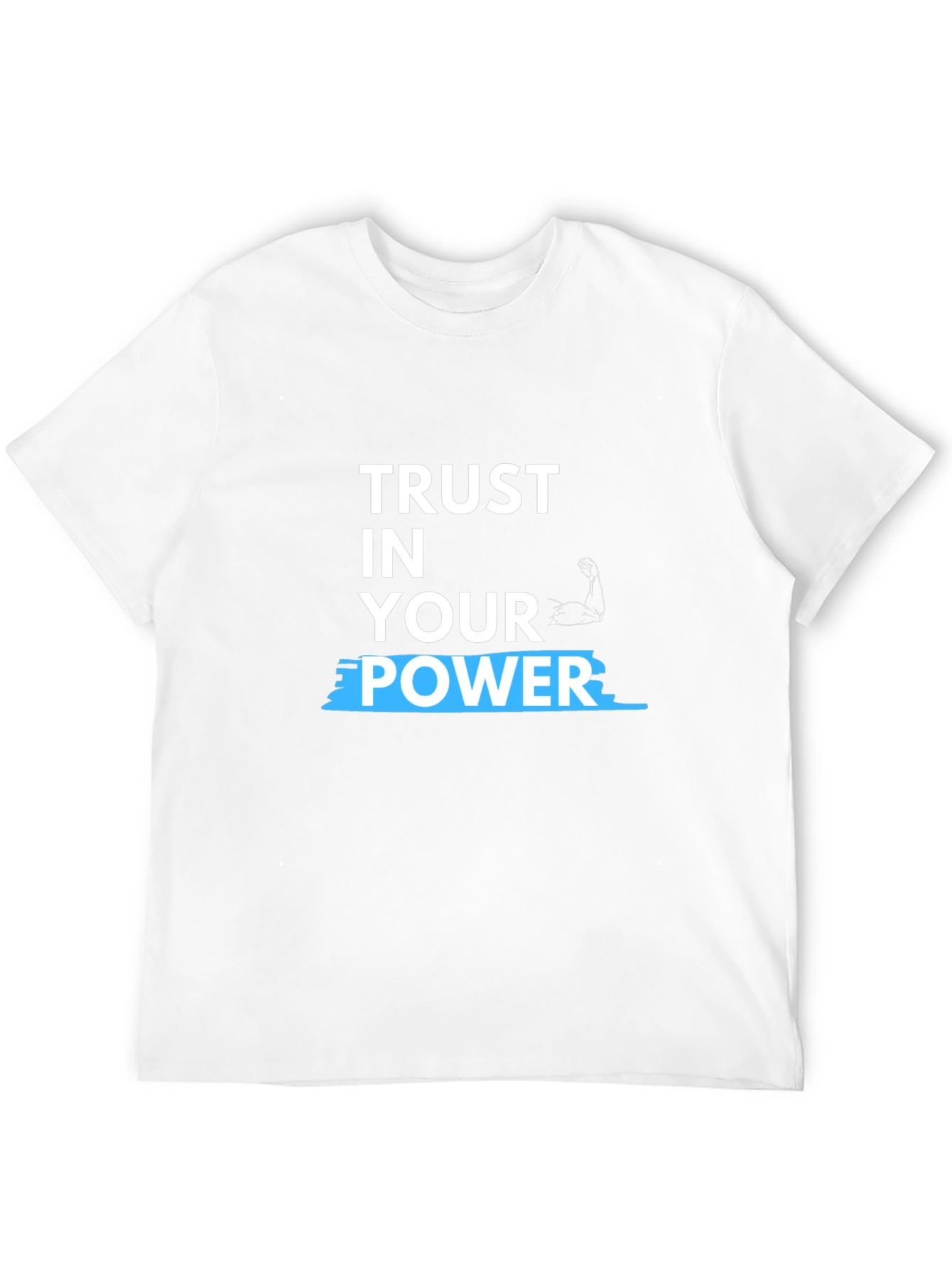 Black Trust In Your Power T-Shirt view 12