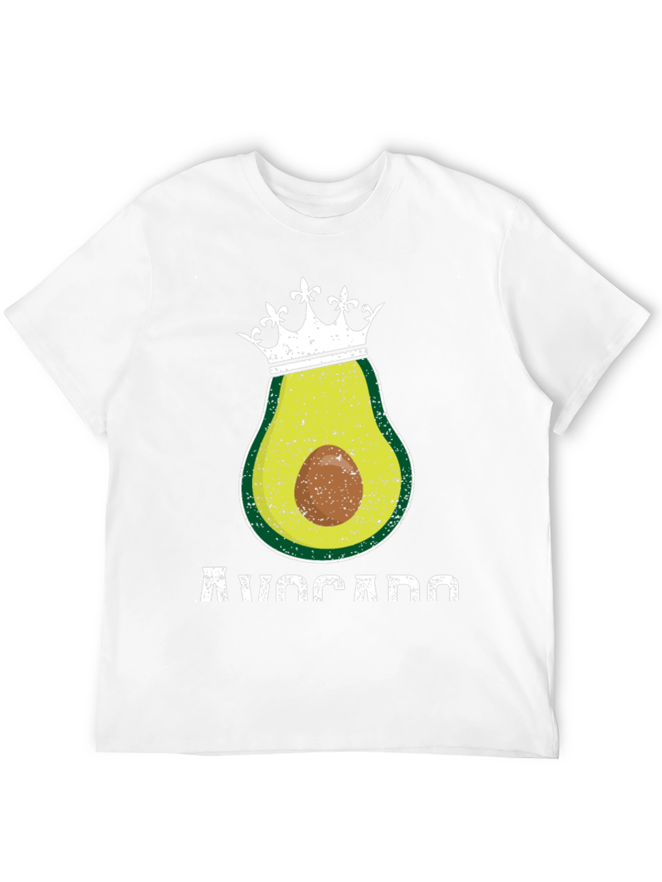 Black Avocado King T-Shirt - Funny Foodie Tee view 12