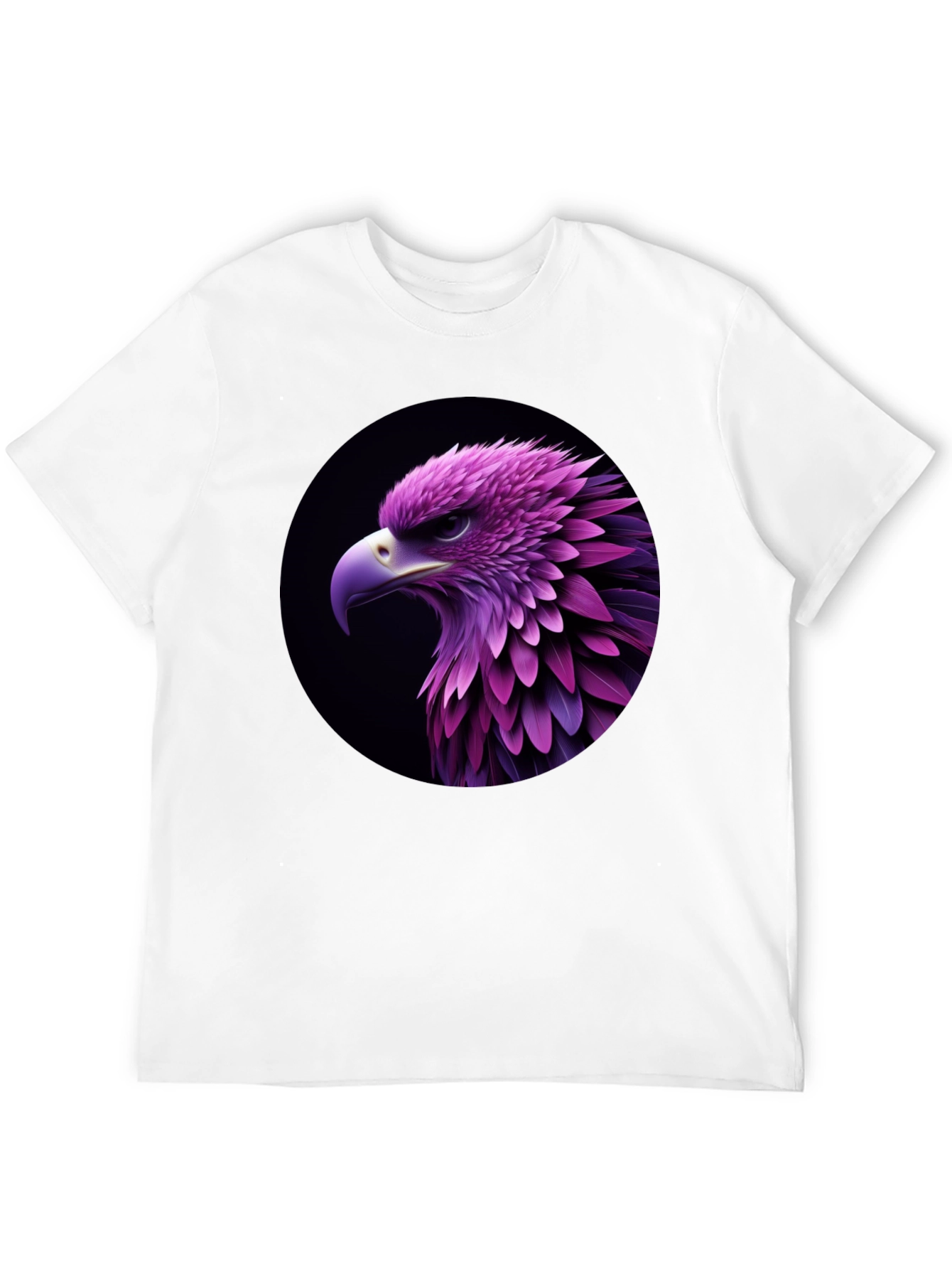 Black Eagle Graphic Black T-Shirt view 12