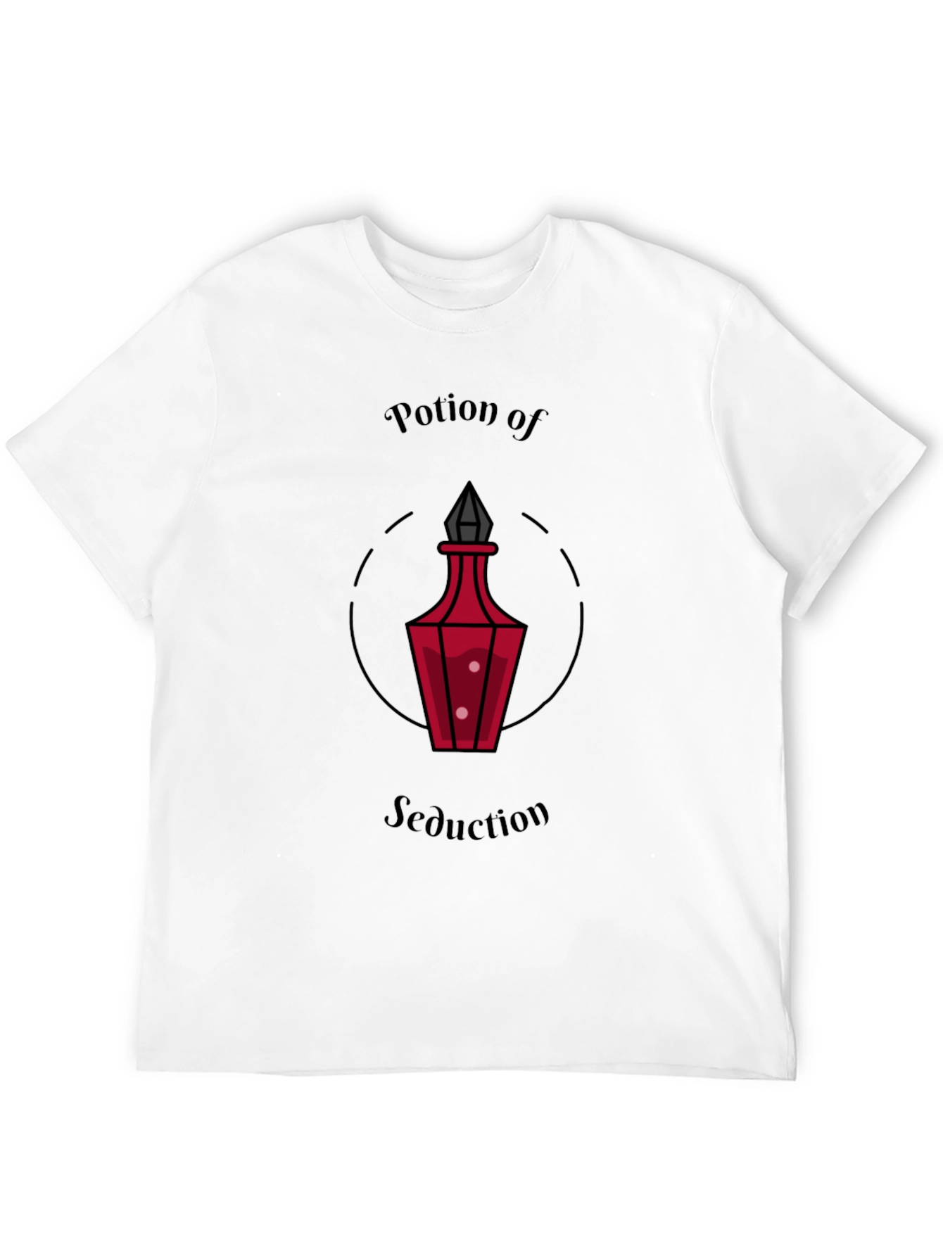 Black Potion of Seduction Graphic Tee view 12