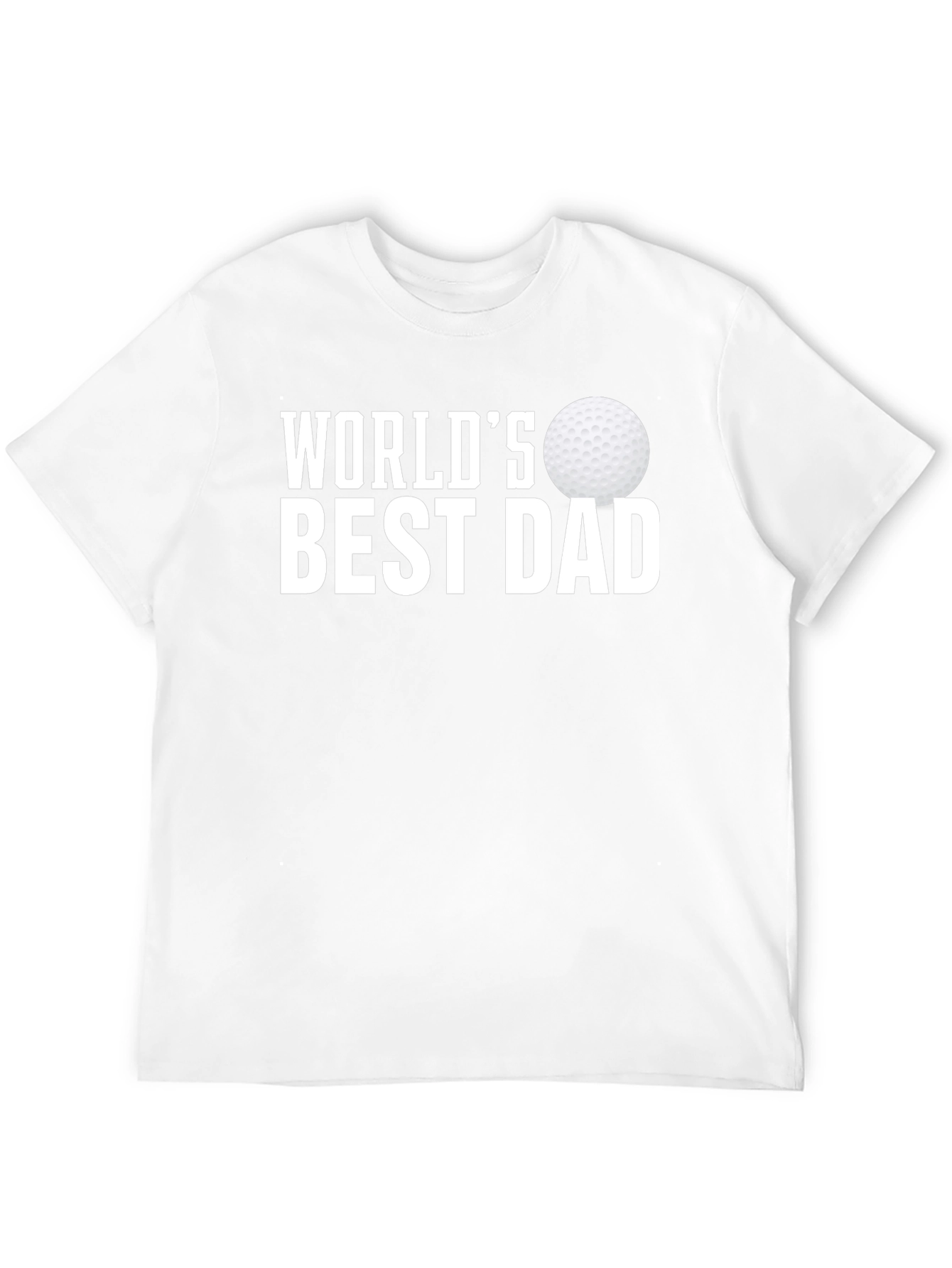 World's Best Dad Golf T-Shirt - Father's Day Tee - 12