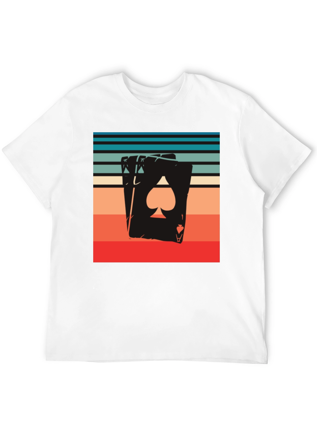 Retro Card Deck T-Shirt - 12