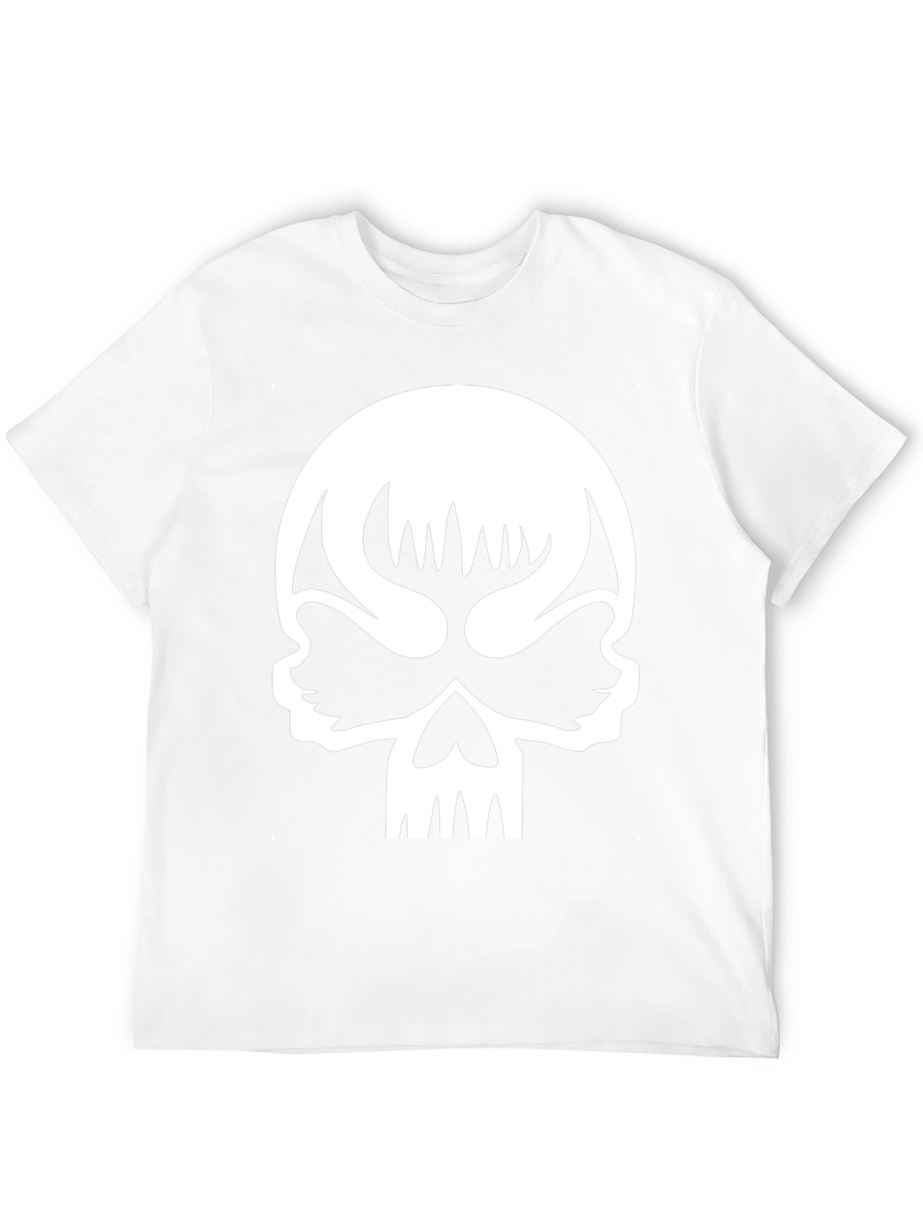Black Skull Graphic Black T-Shirt - Unique Design view 12