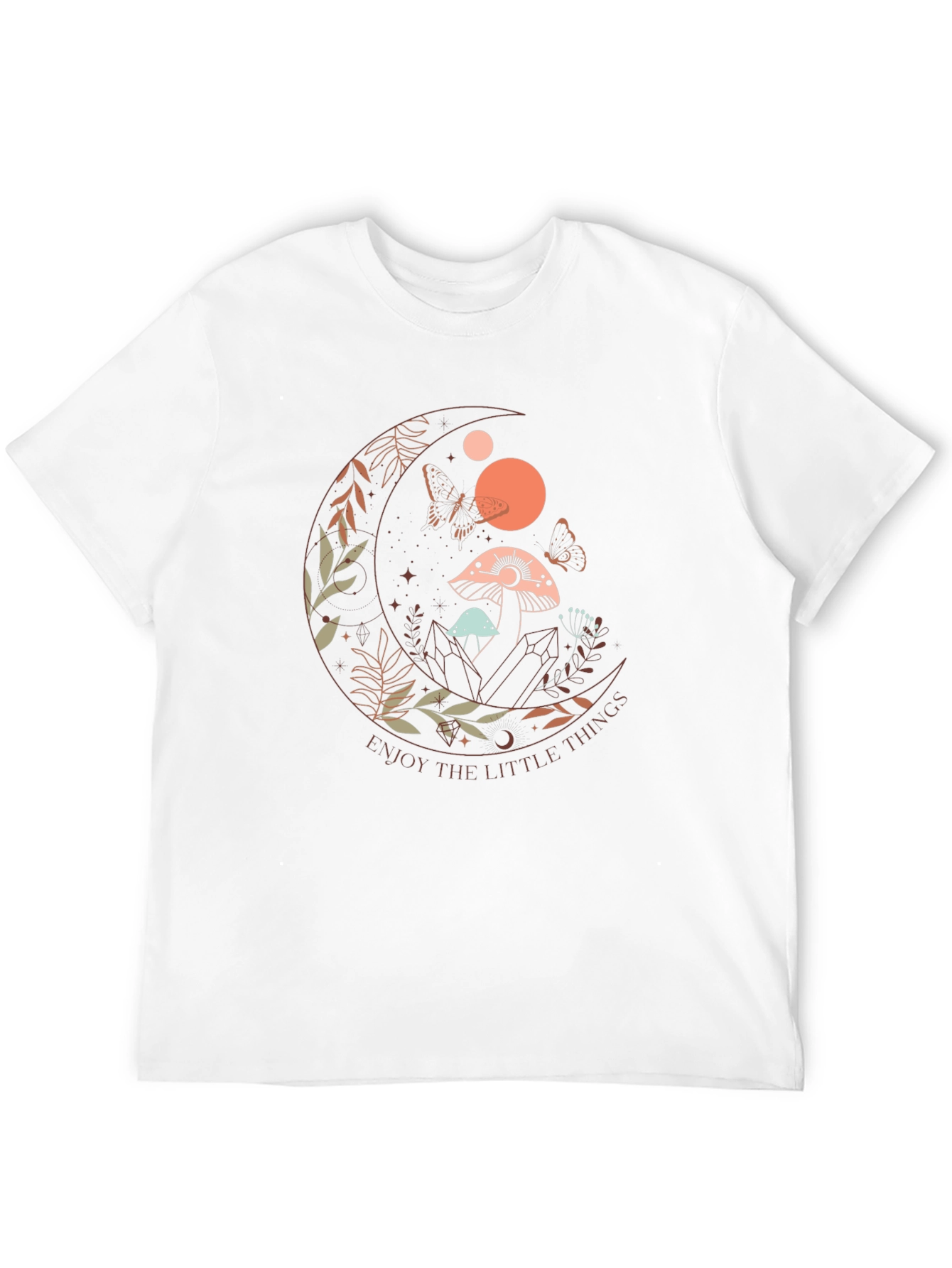 Black Enjoy the Little Things Graphic T-Shirt view 12