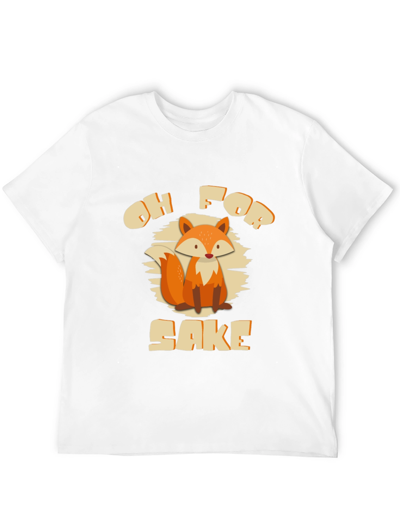 Black Oh For Fox Sake T-Shirt - Funny Novelty Tee view 12
