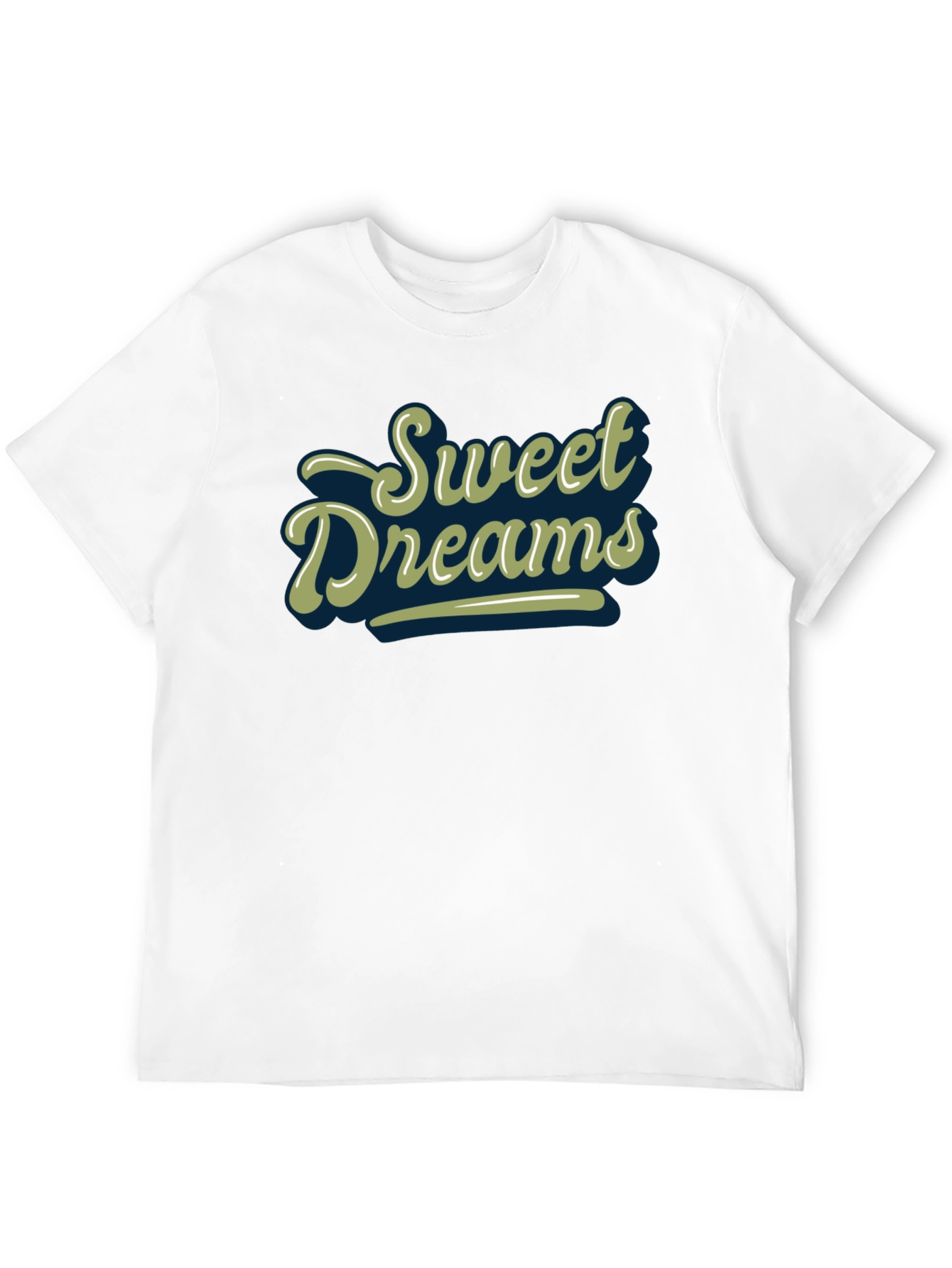 Black Sweet Dreams Graphic Print Black T-Shirt view 12