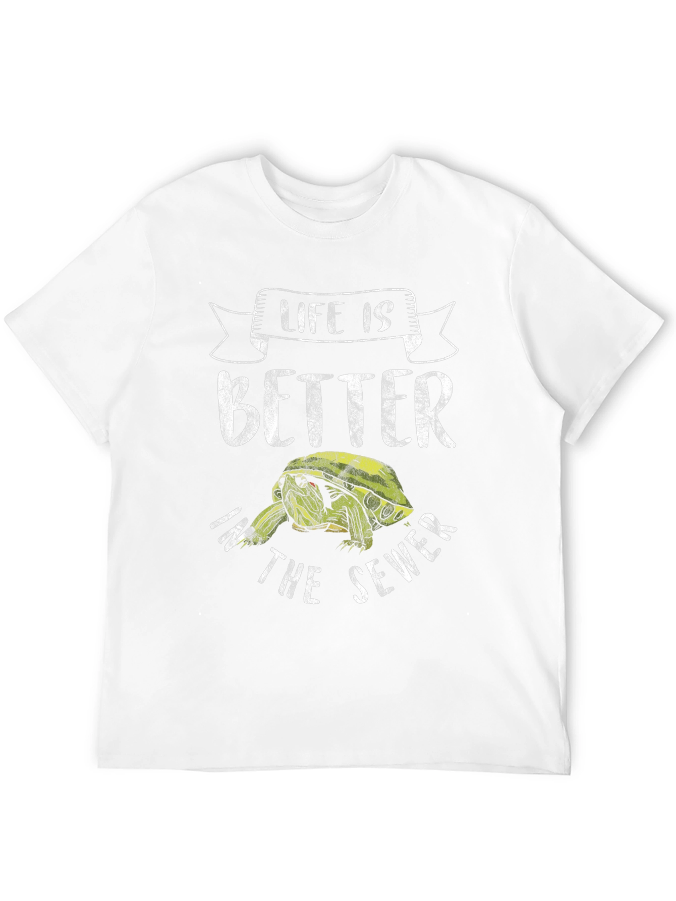 Black Life is Better in the Sewer T-Shirt view 12