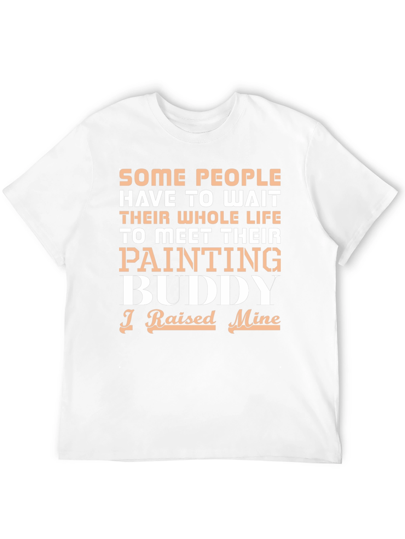 Black Painting Buddy Graphic Tee - Raised Mine! view 12