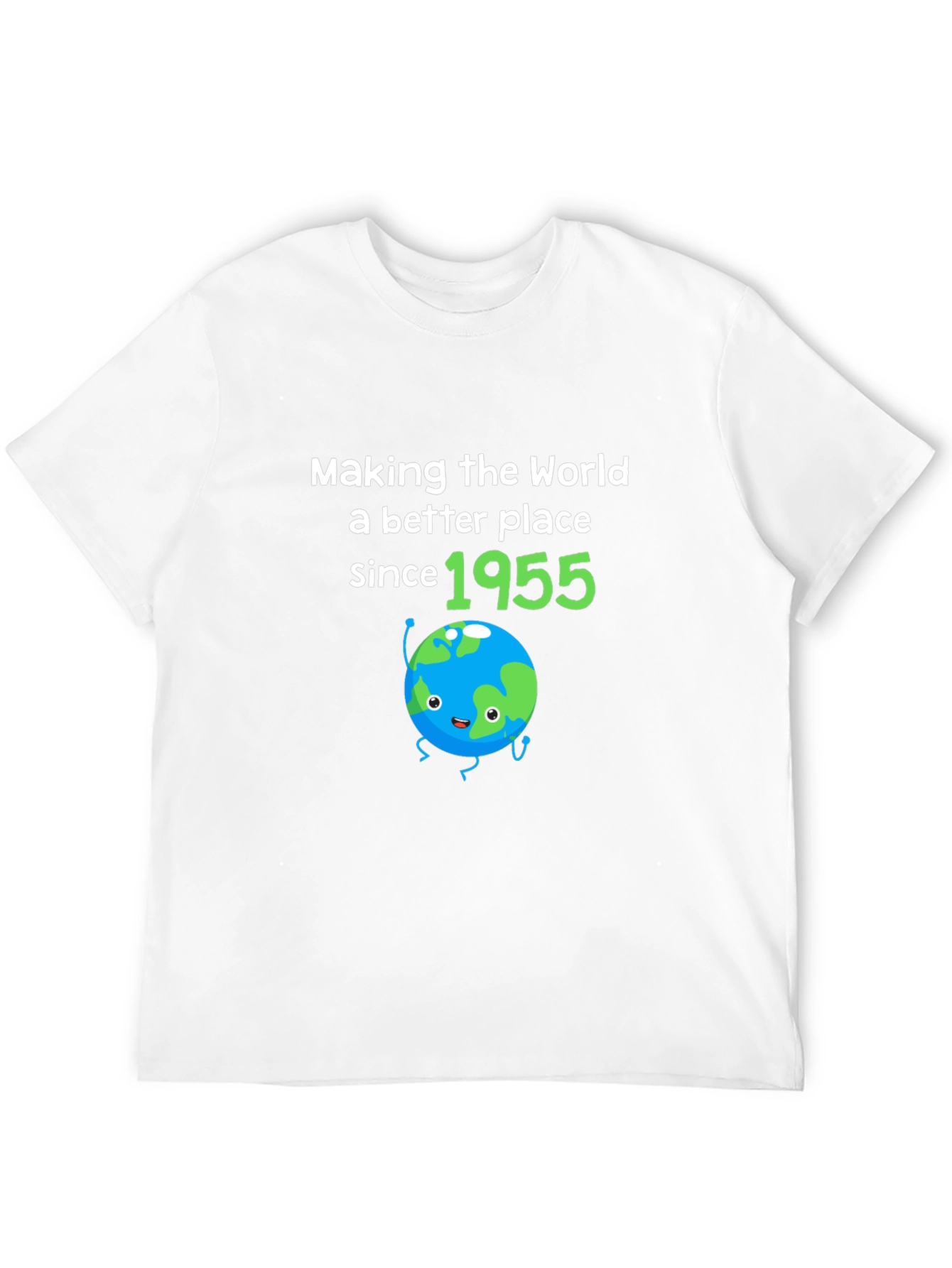Black Making The World Better Since 1955 Birthday T-Shirt view 12