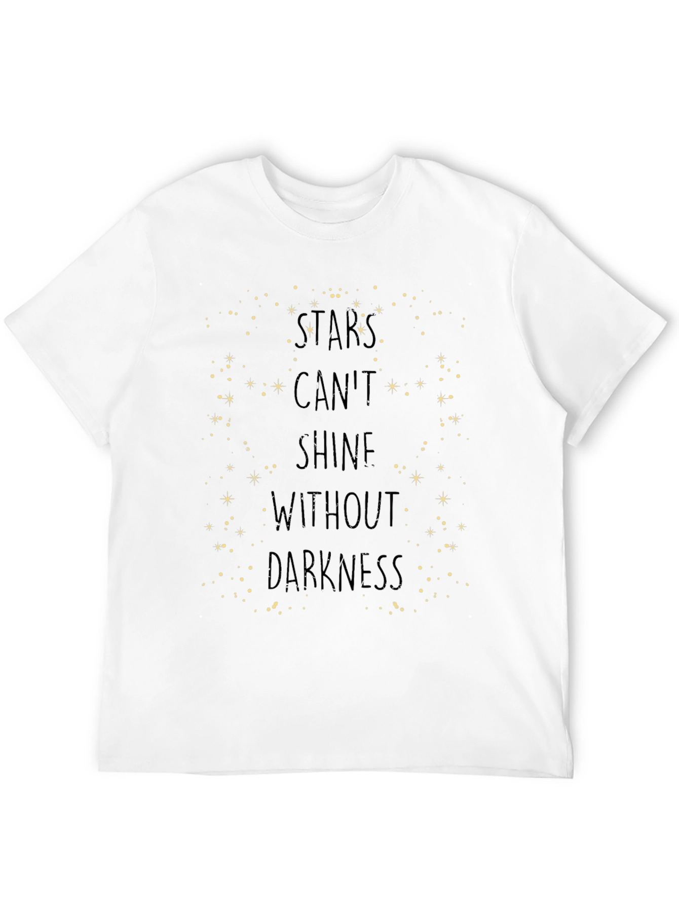 Black Stars Can't Shine Without Darkness Tee view 12