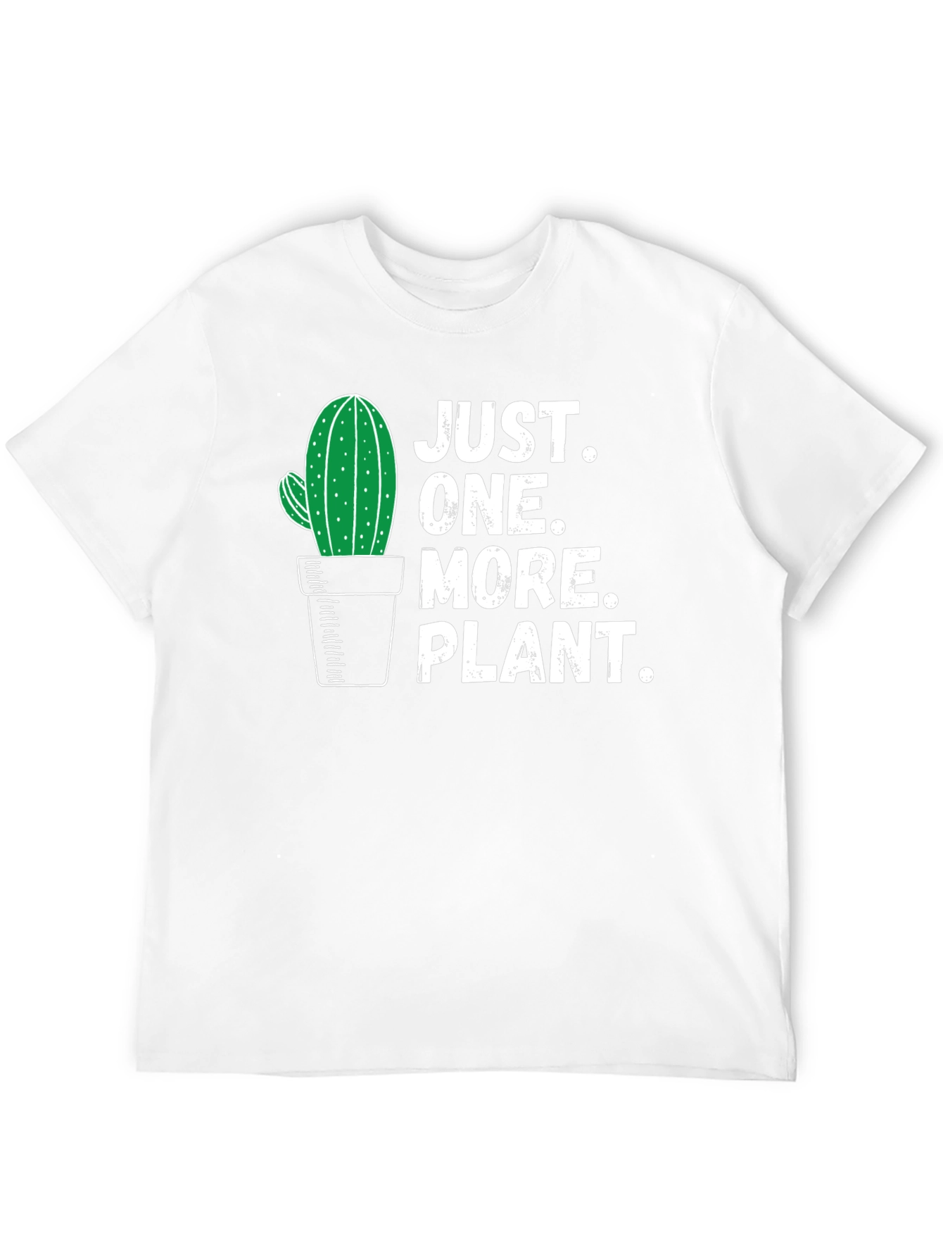 Black Just One More Plant T-Shirt - Cactus Lover Tee view 12