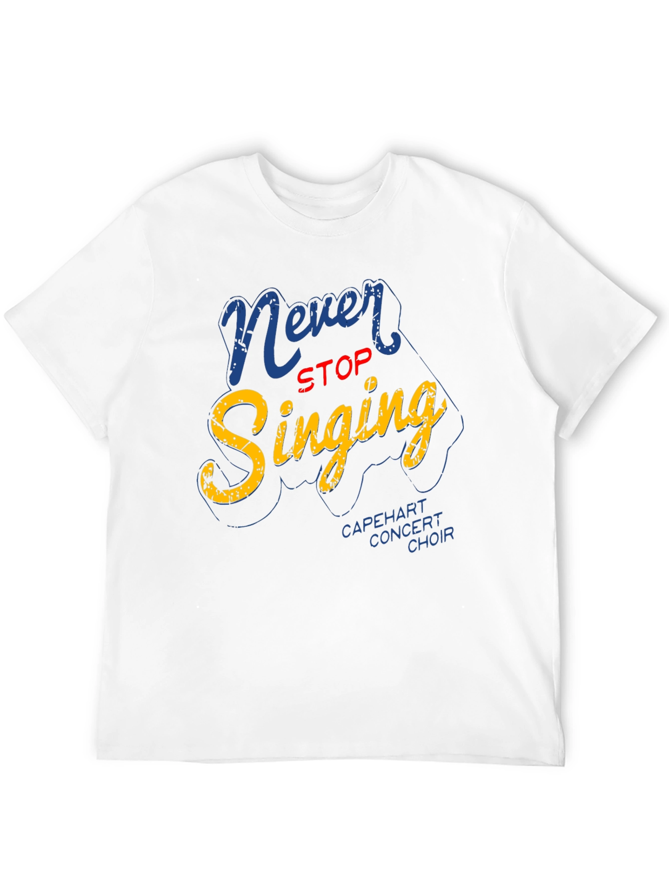 Black Never Stop Singing Graphic Tee view 12