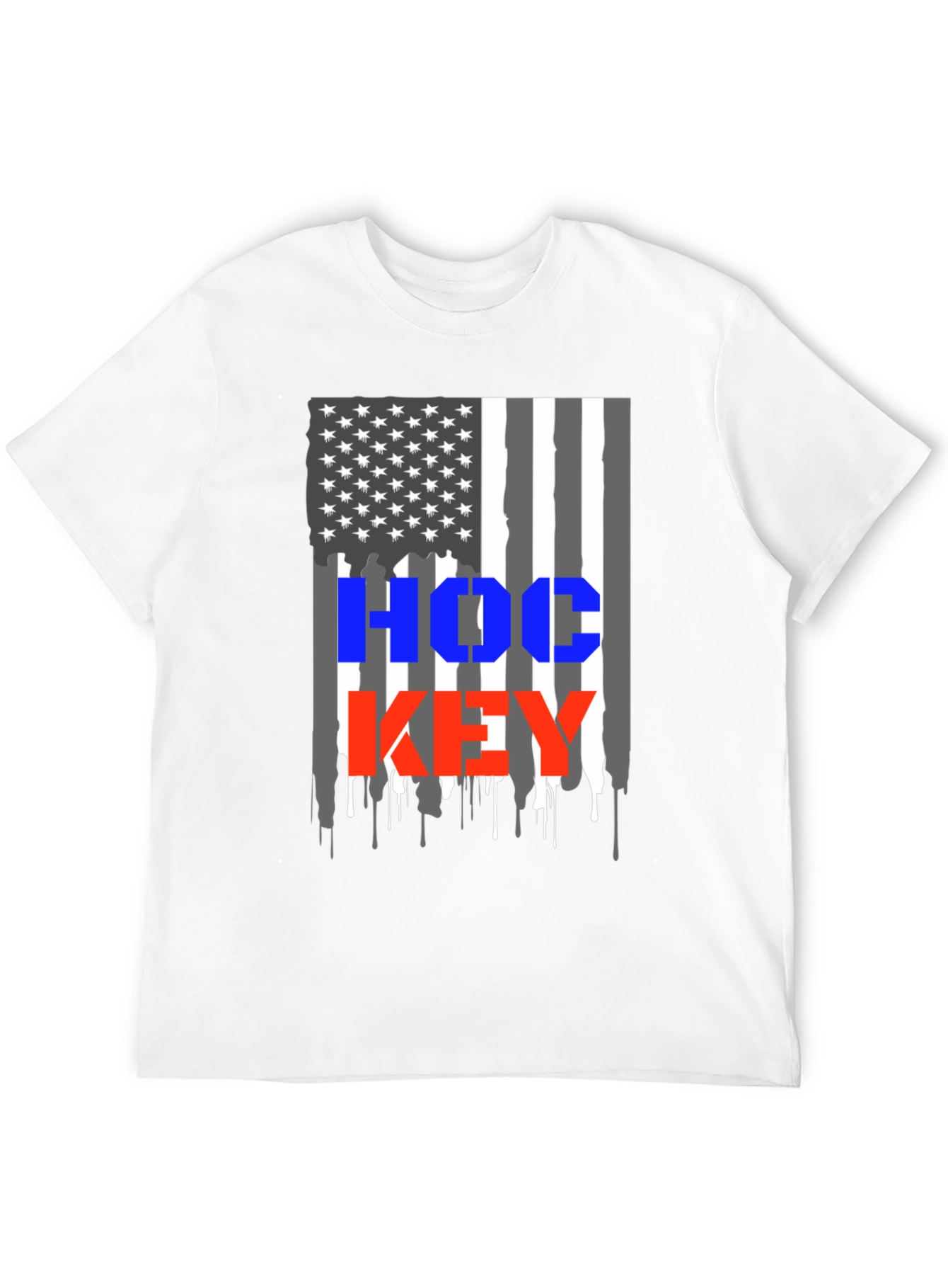 Hockey USA Flag T-Shirt - 12