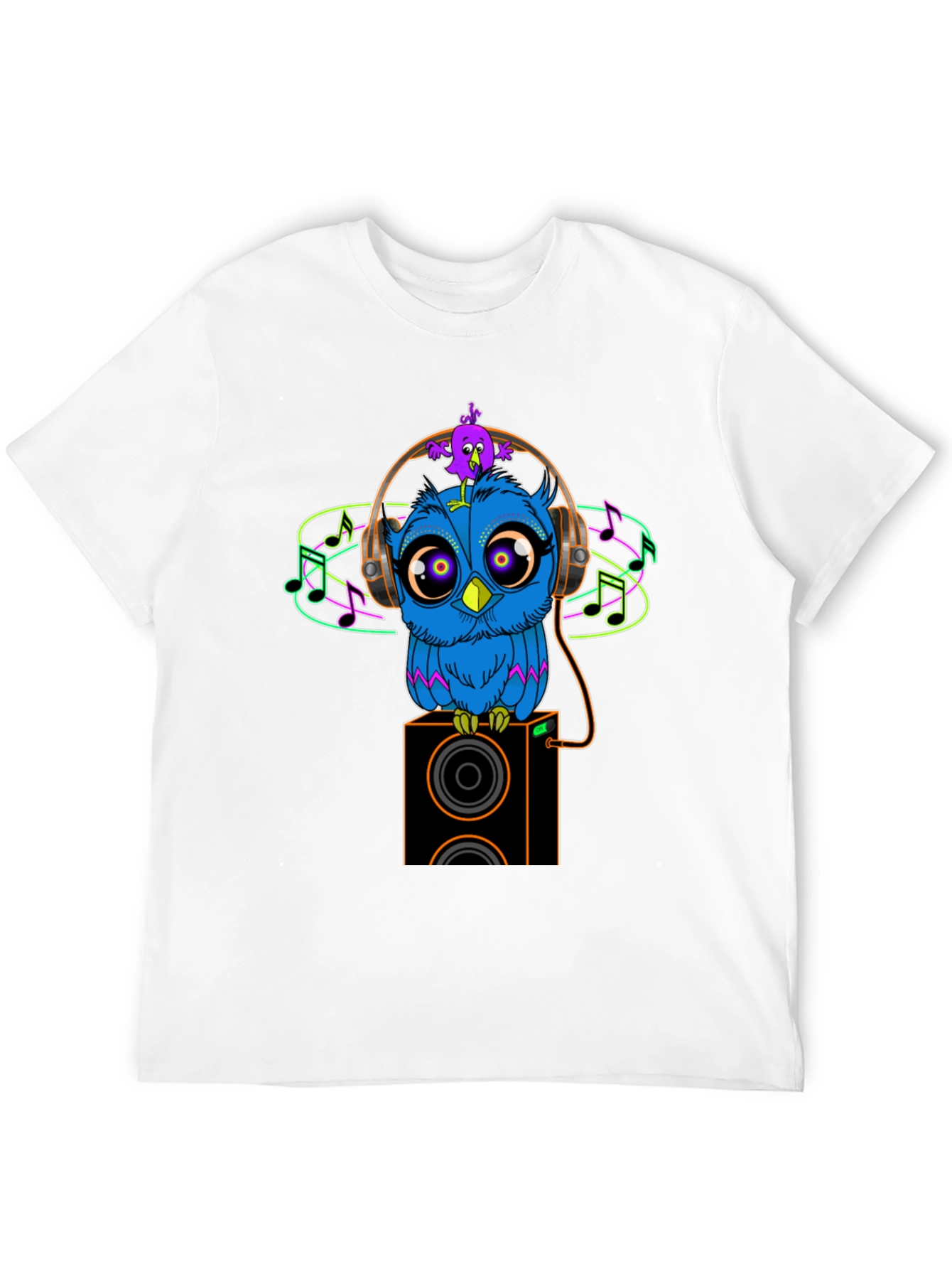 Black Owl DJ Graphic Tee view 12