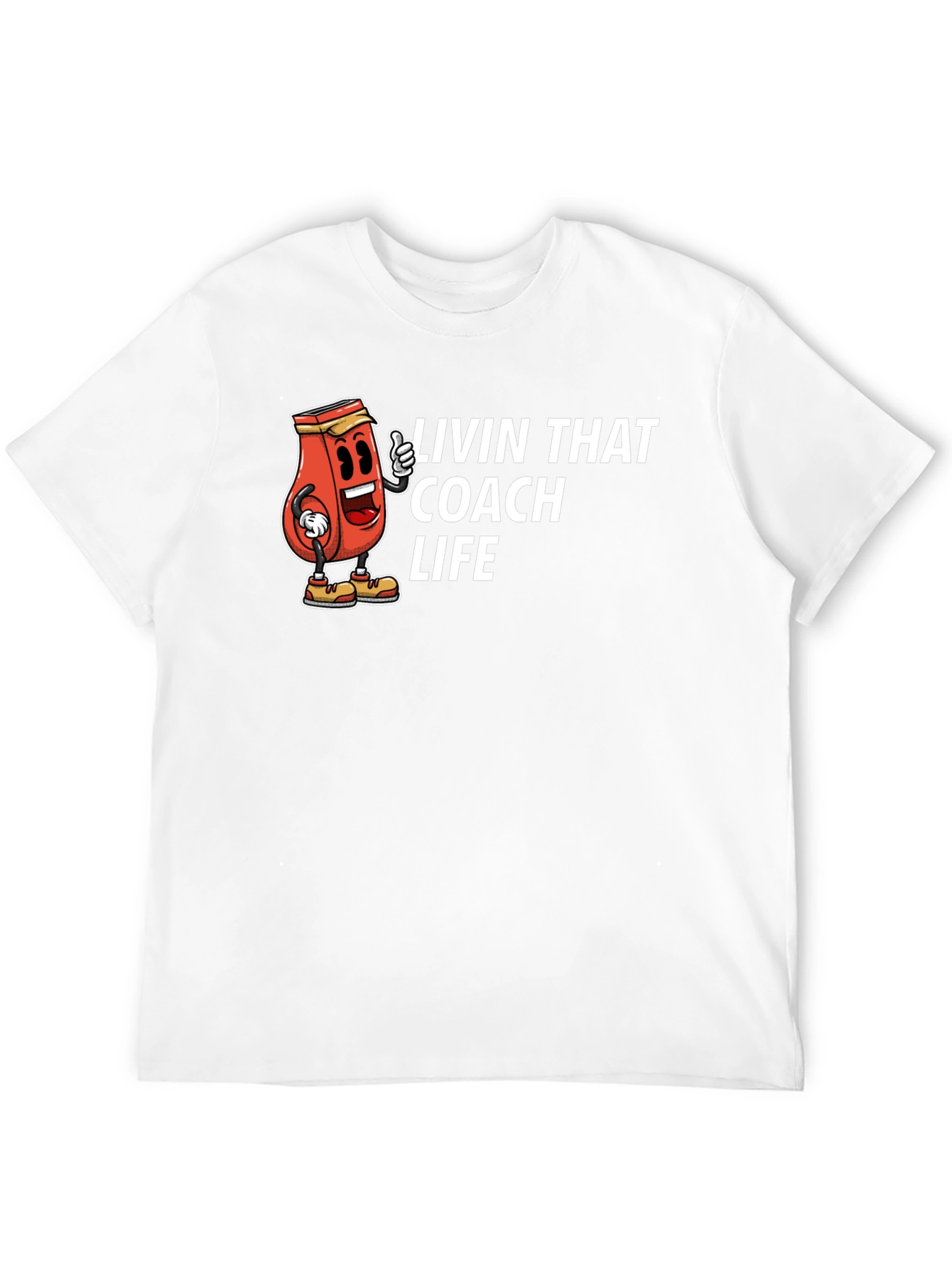 Black Livin' That Coach Life T-Shirt view 12