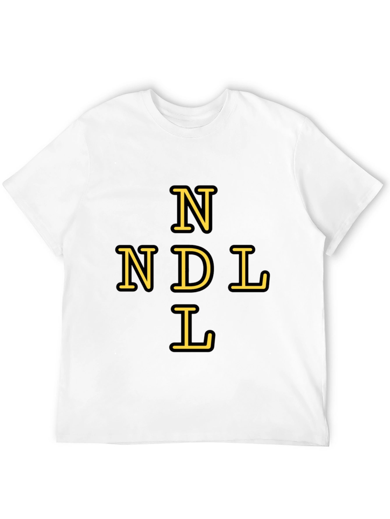 Black NDL Graphic T-Shirt - Unisex Cotton Tee view 12