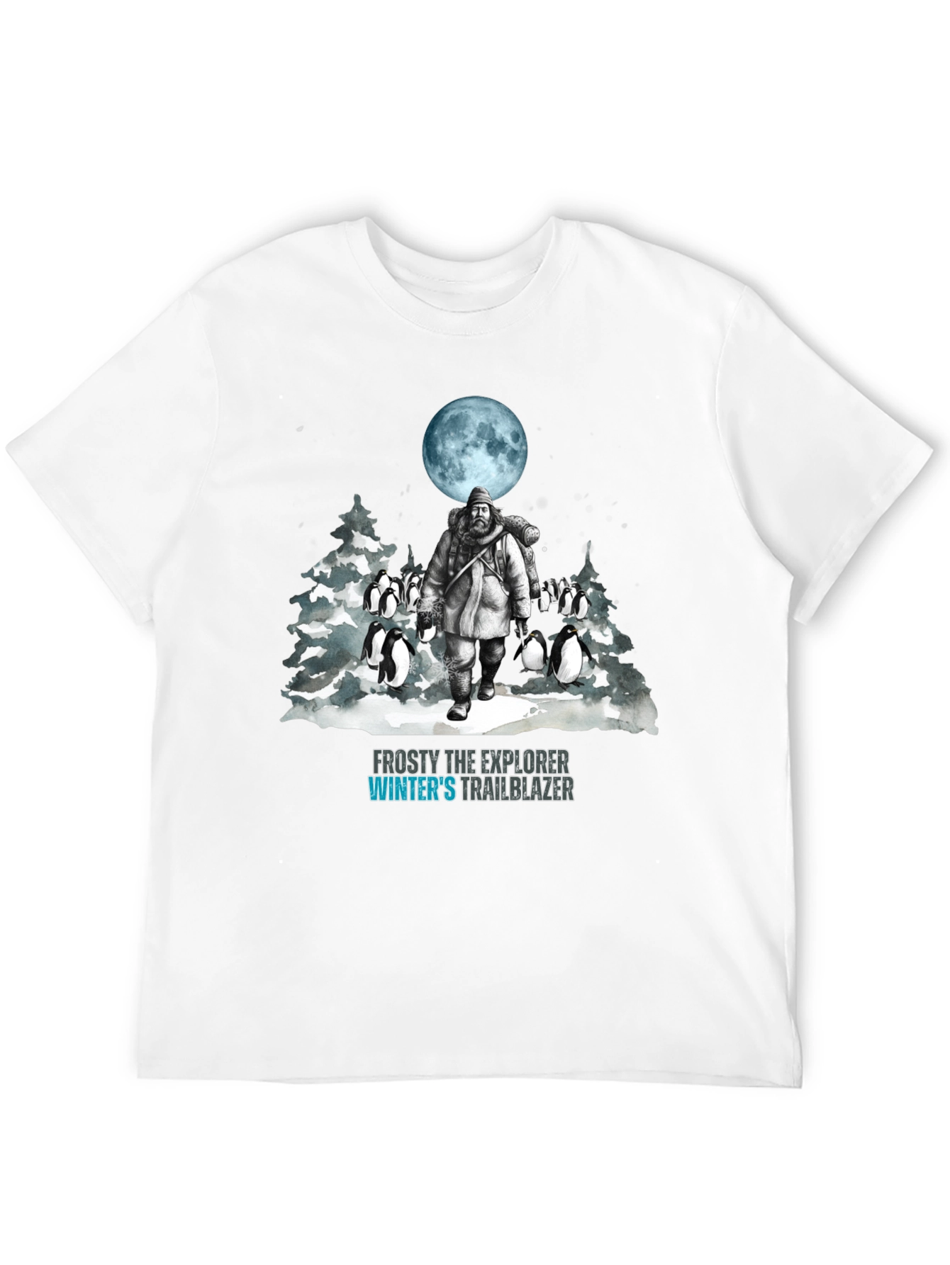 Black Frosty Explorer T-Shirt view 12