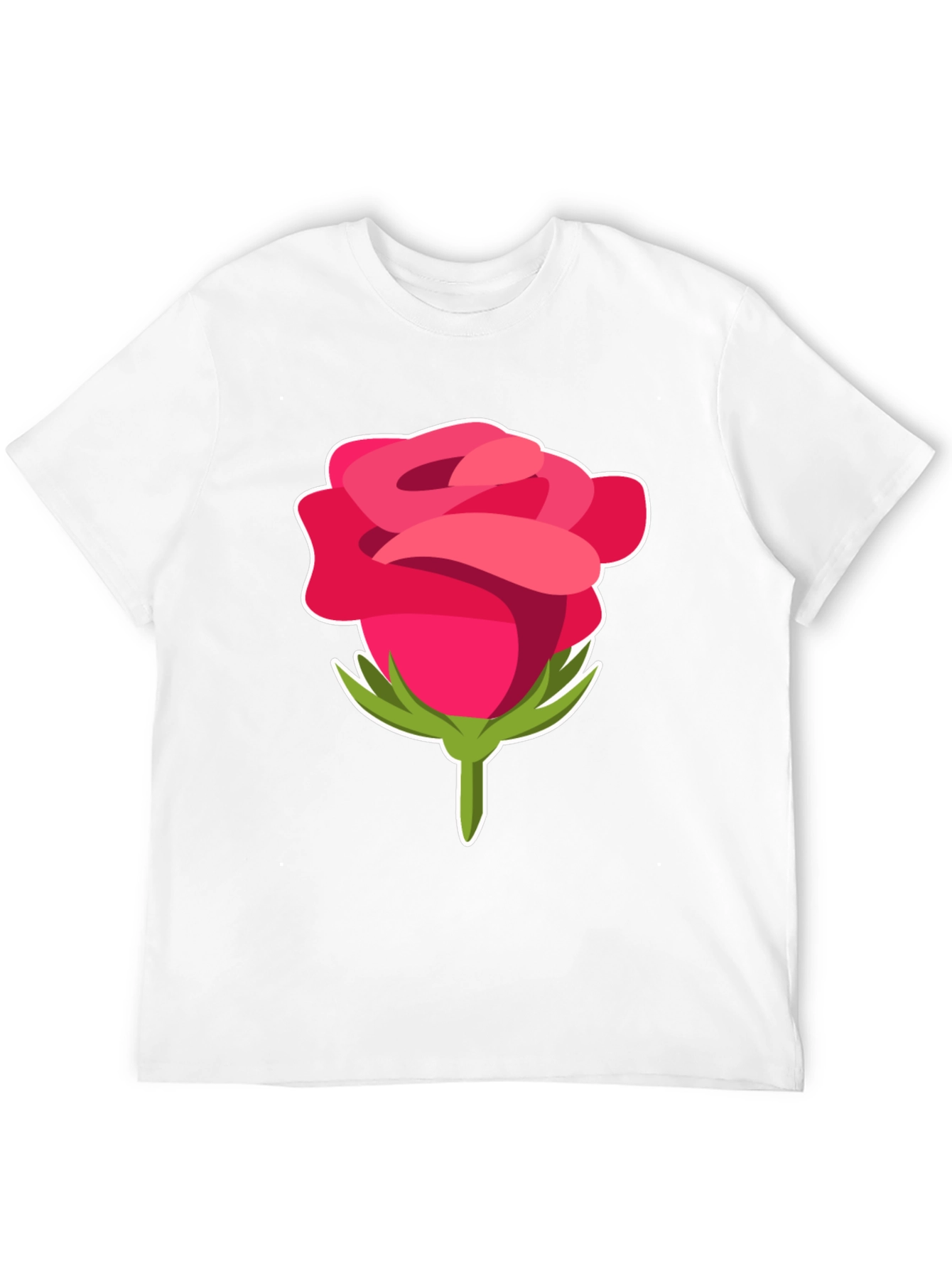 Black Rose Graphic Black T-Shirt view 12