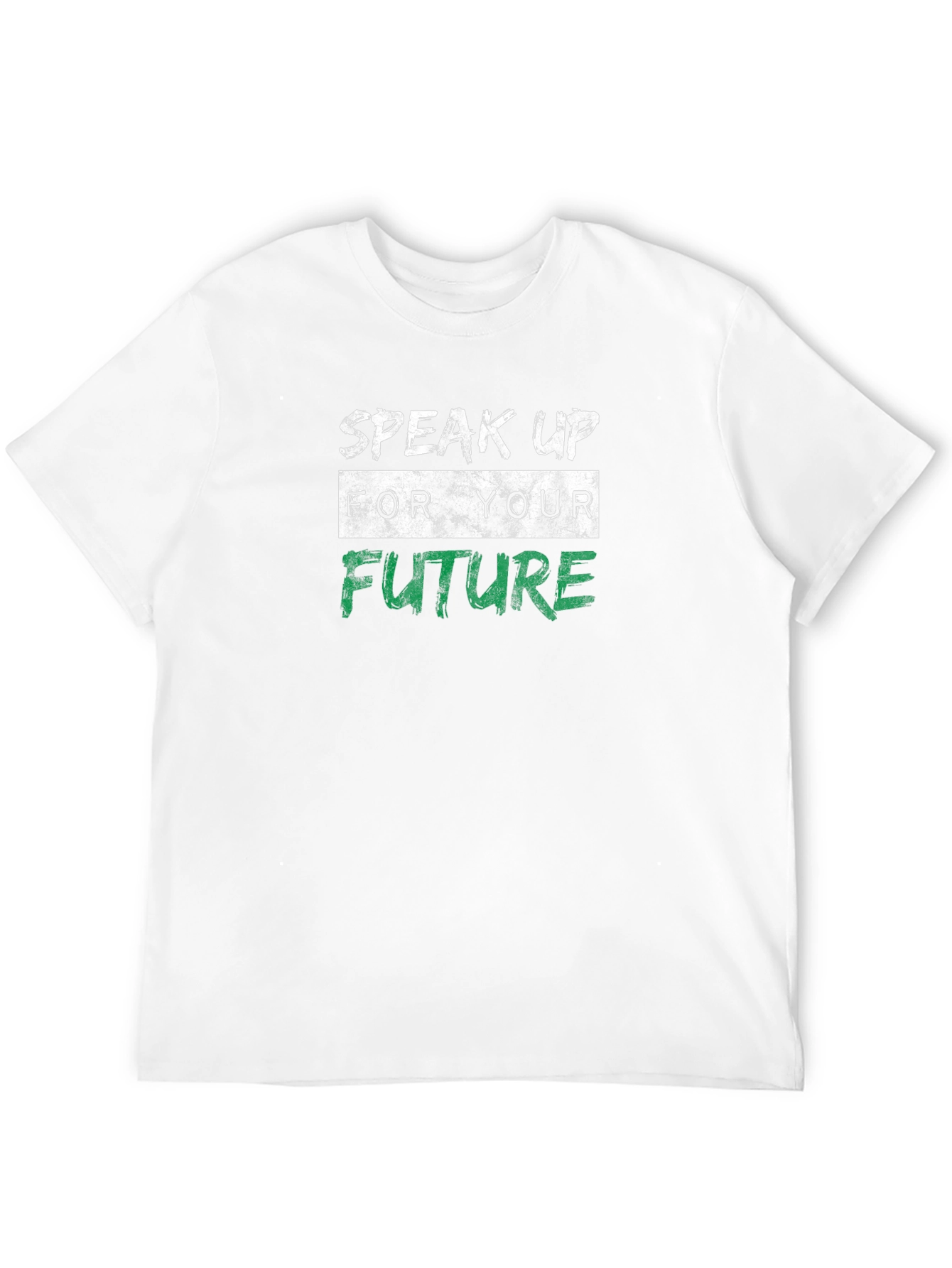 Black Speak Up For Your Future Graphic T-Shirt view 12