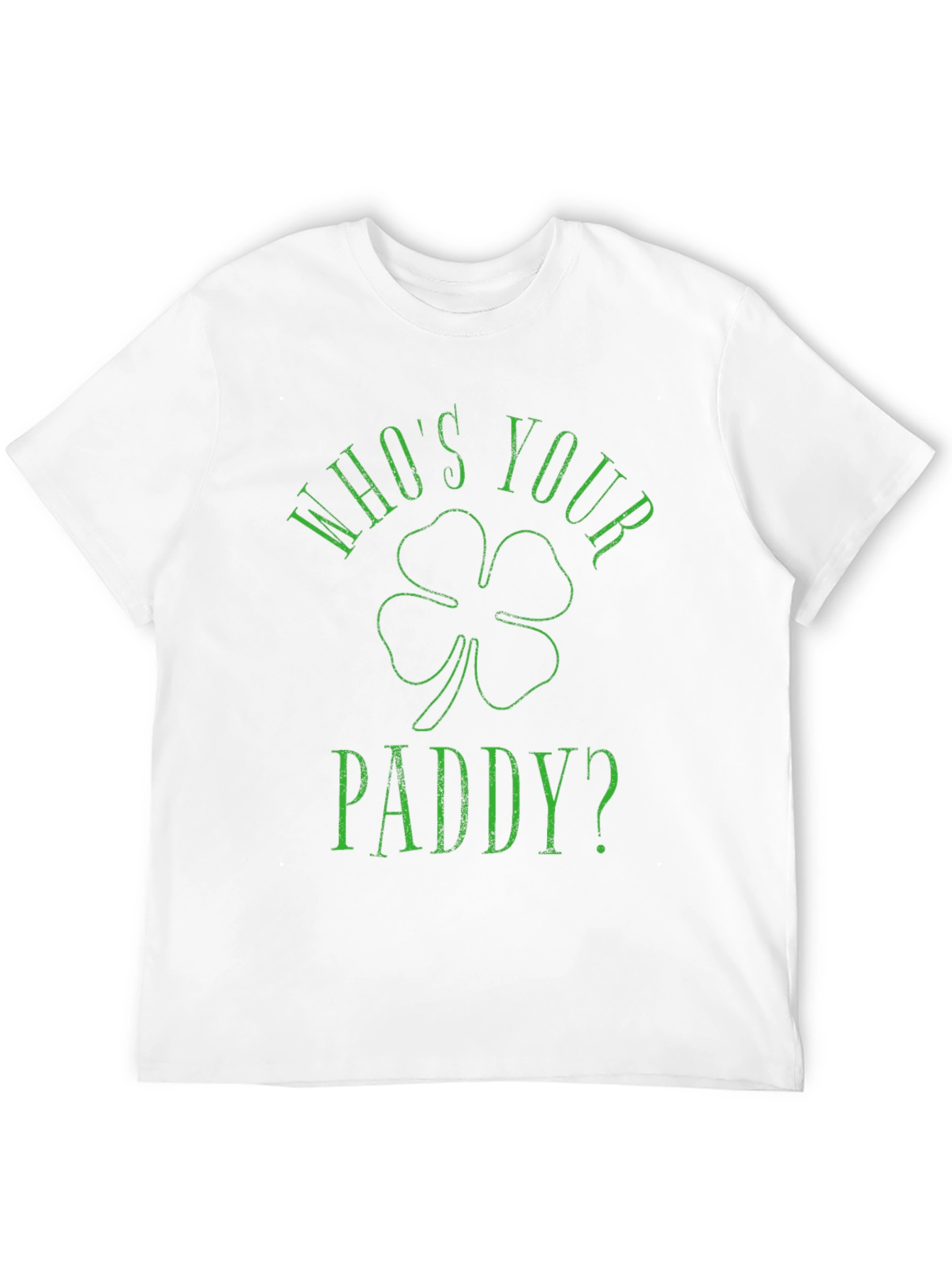 Black Who's Your Paddy? St. Patrick's Day T-Shirt view 12