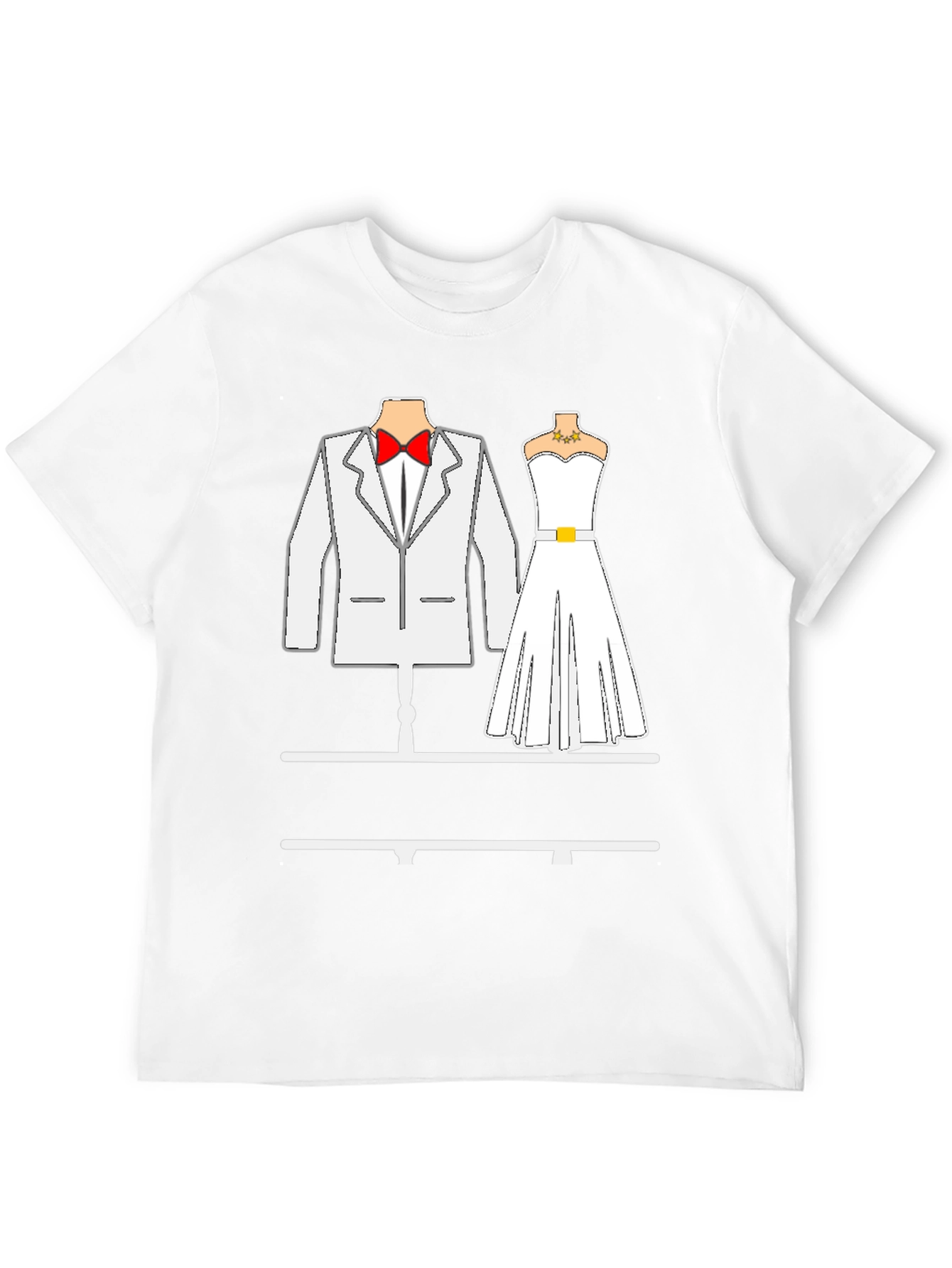 Wedding Outfit T-Shirt - His & Hers - 12
