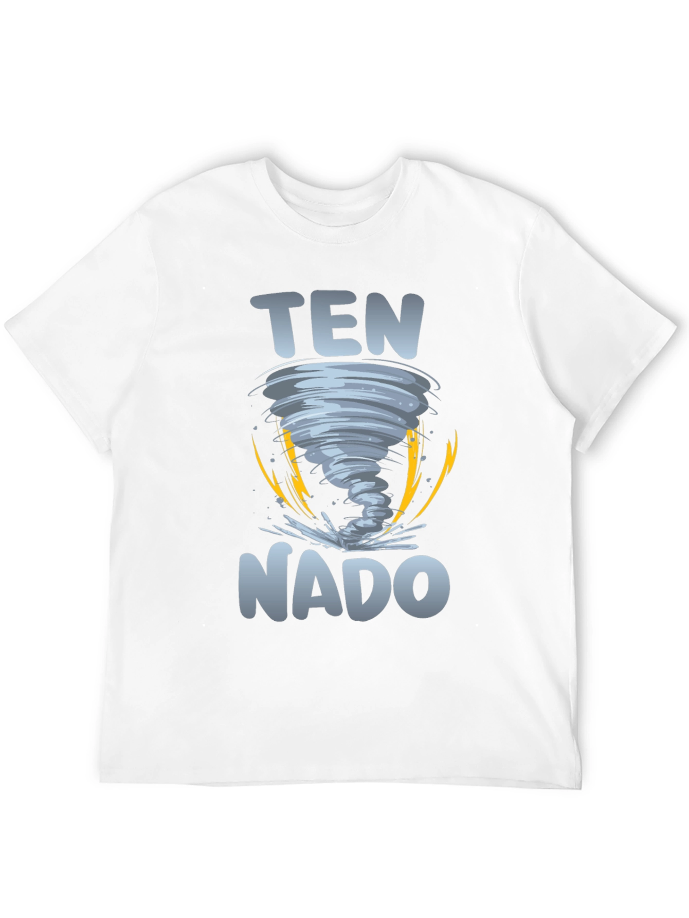 Black Ten Nado Tornado Graphic T-Shirt view 12