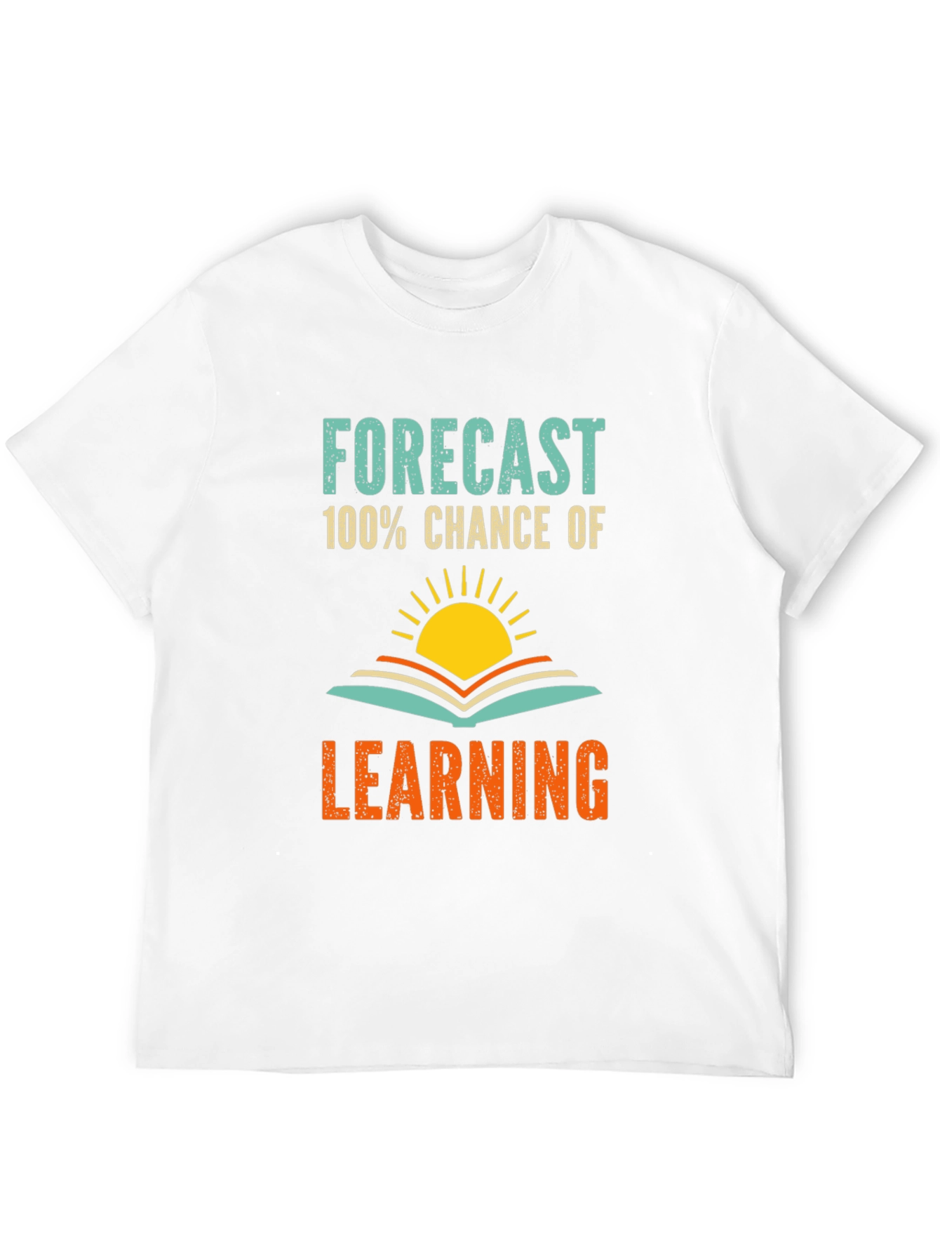 Black Forecast Learning T-Shirt, Study Tee view 12