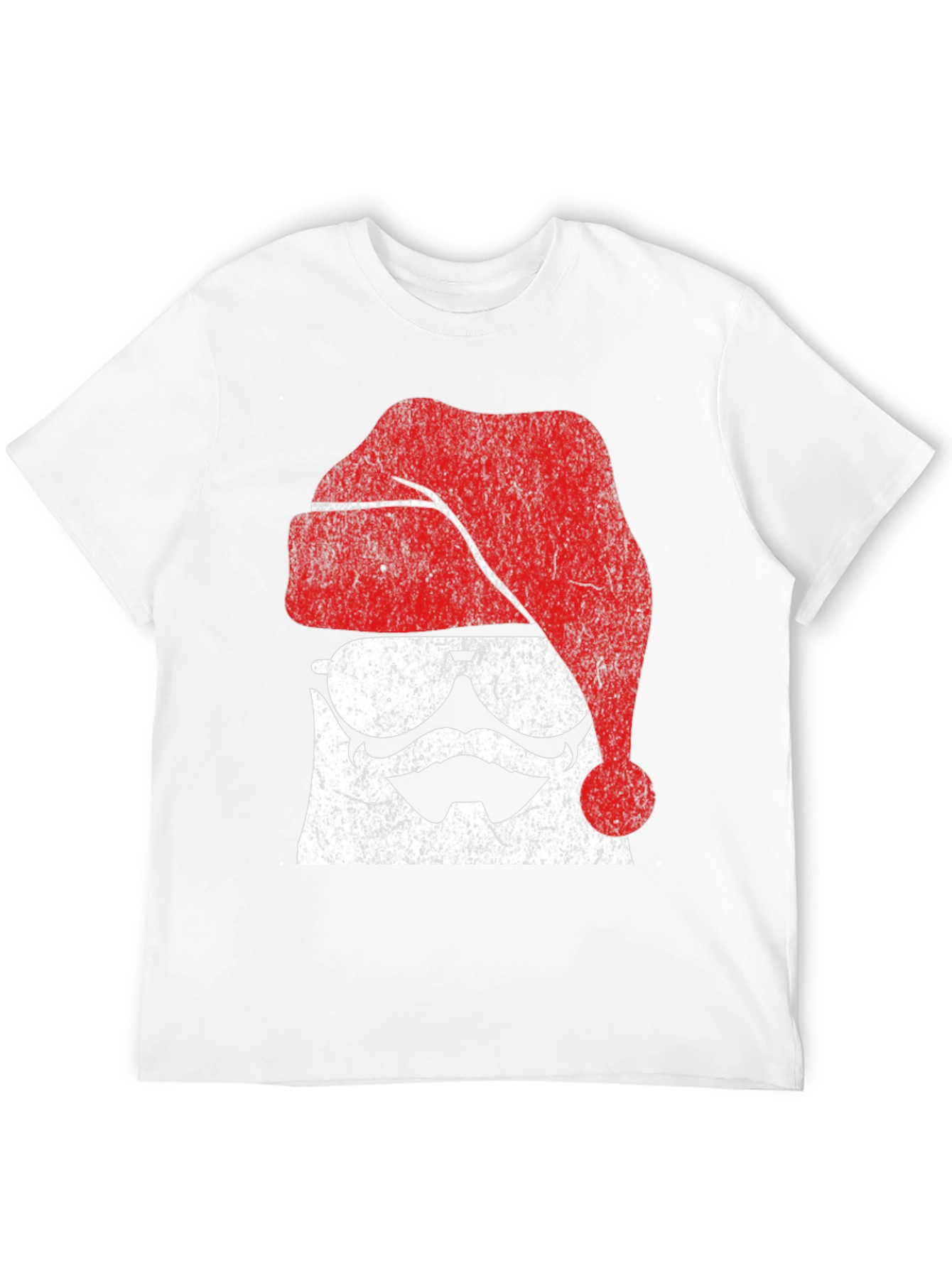 Black Festive Santa Stormtrooper Graphic Tee view 12