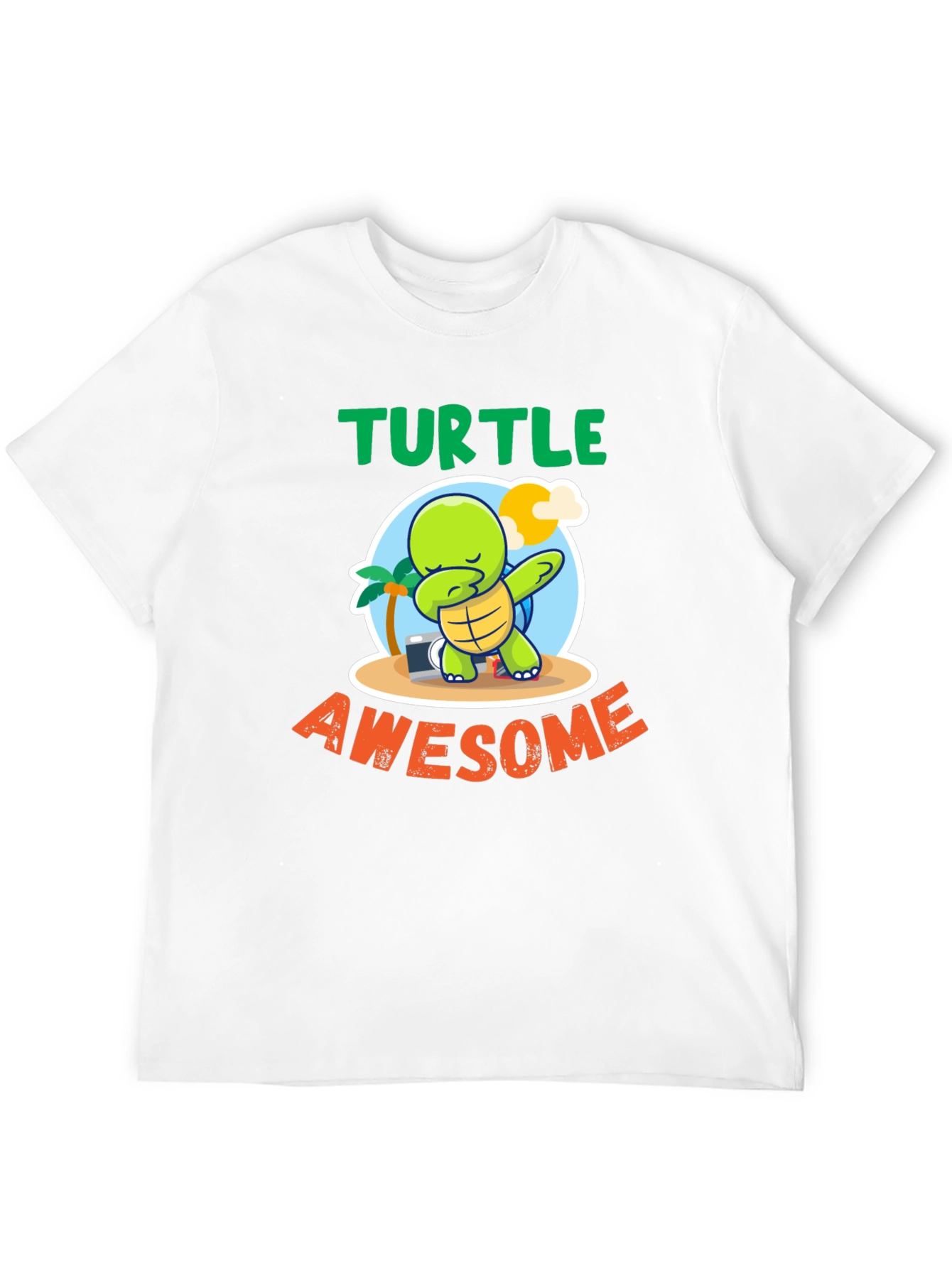 Black Turtle Awesome T-Shirt  view 12