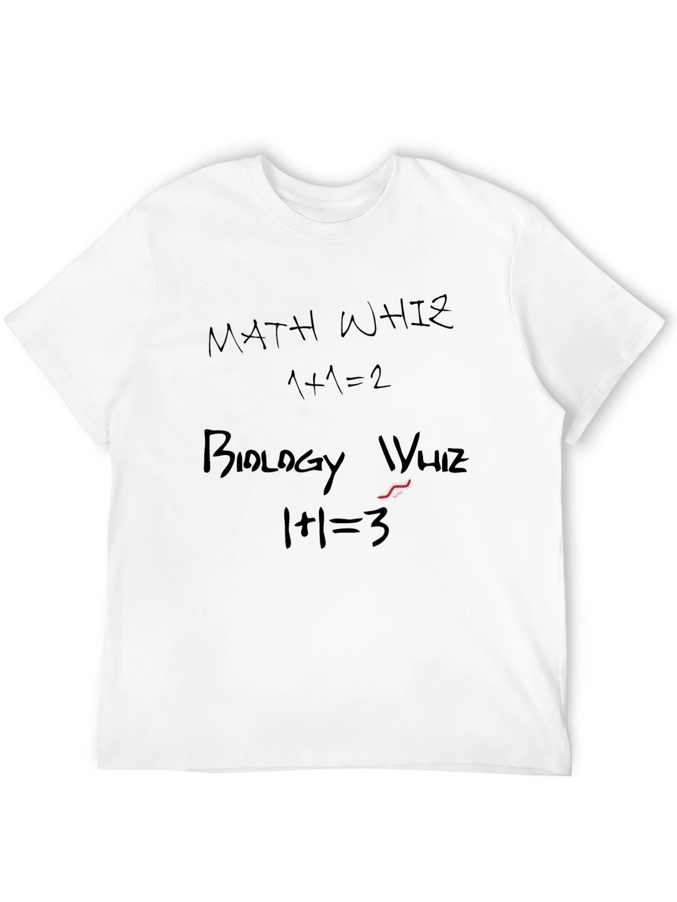 Black Math and Biology Whiz T-Shirt view 12