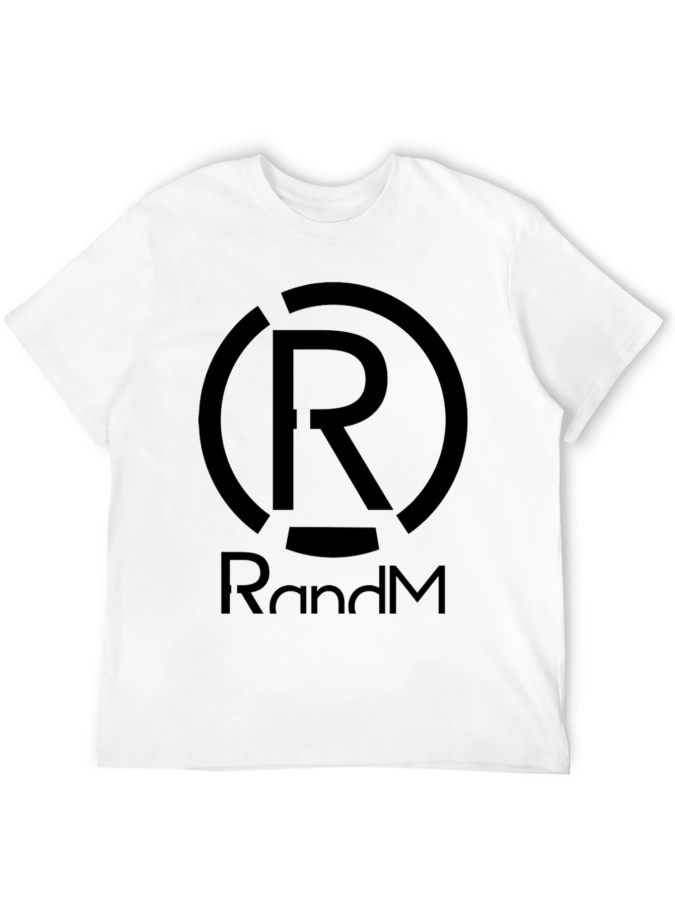 Black RandM Black Graphic T-Shirt - Modern Style view 12