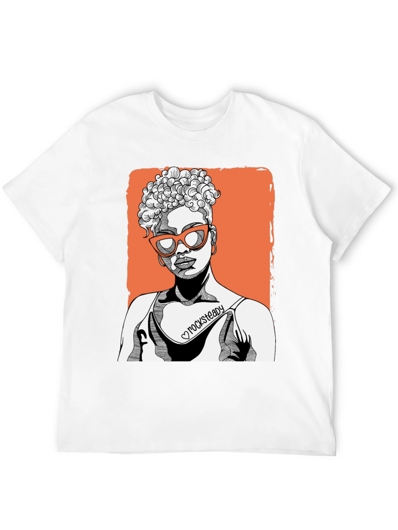 Black Rocksteady Graphic Tee - Cool & Casual view 12