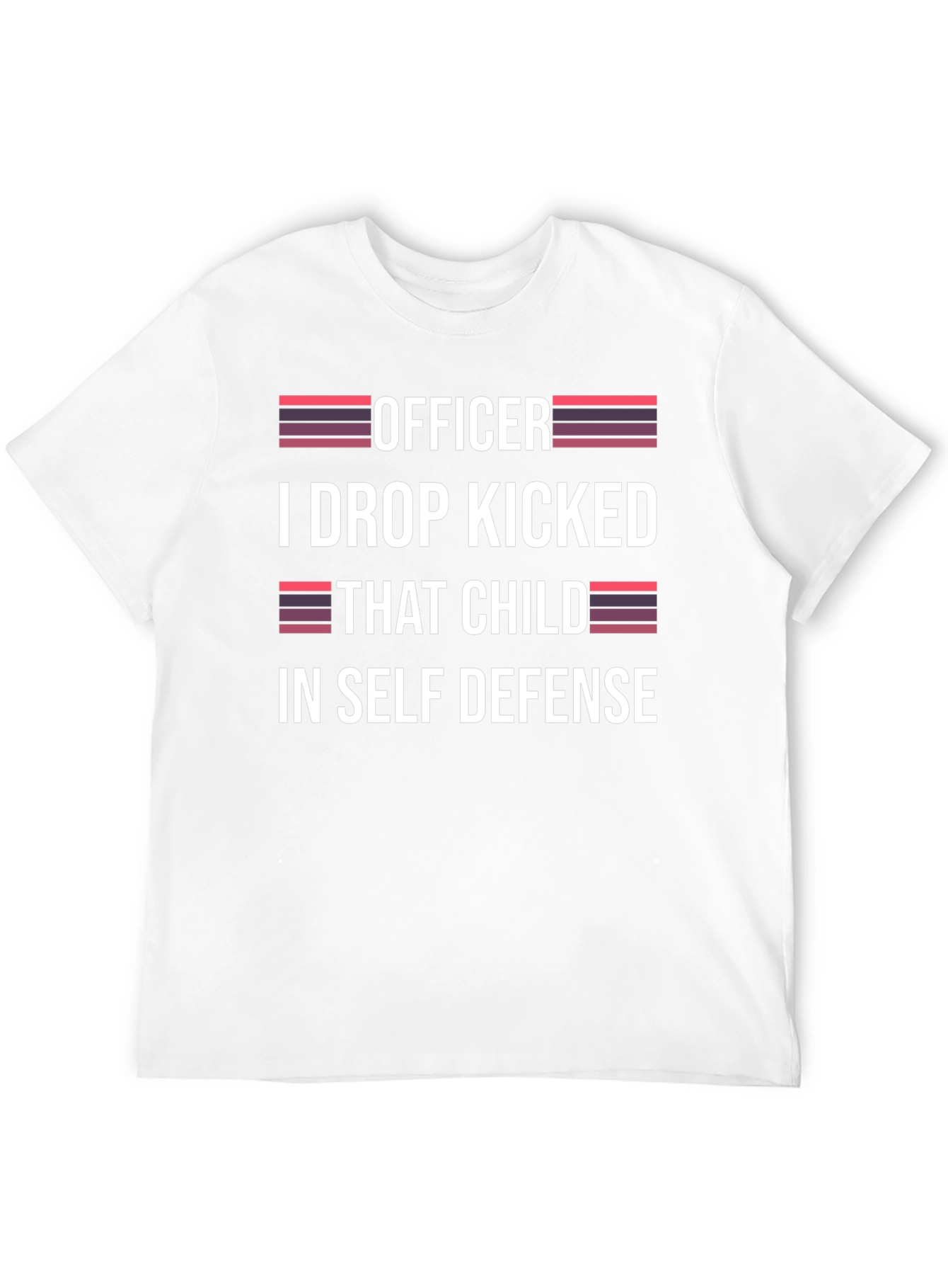 Black Officer I Drop Kicked That Child T-Shirt view 12